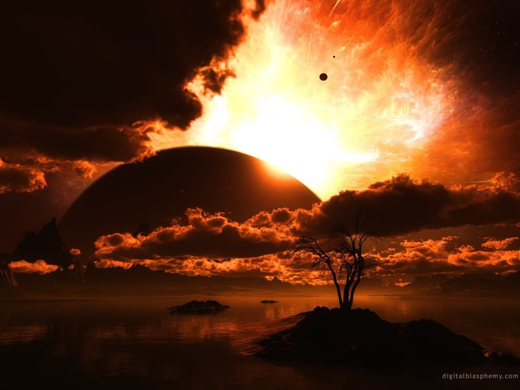 end, hd, my essay, nature, i, 480P, in, art, am, world, of, HD Wallpaper