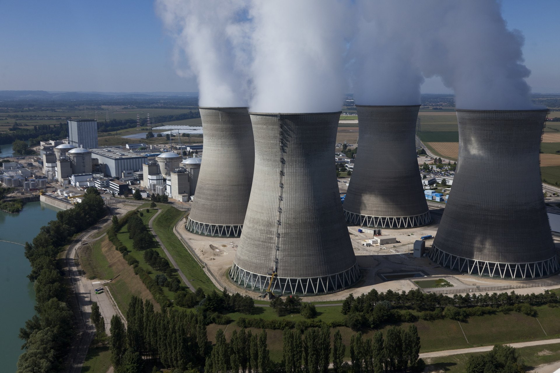 1080P, Building, Nuclear Power Plant, Power Plant, Man Made, HD Wallpaper