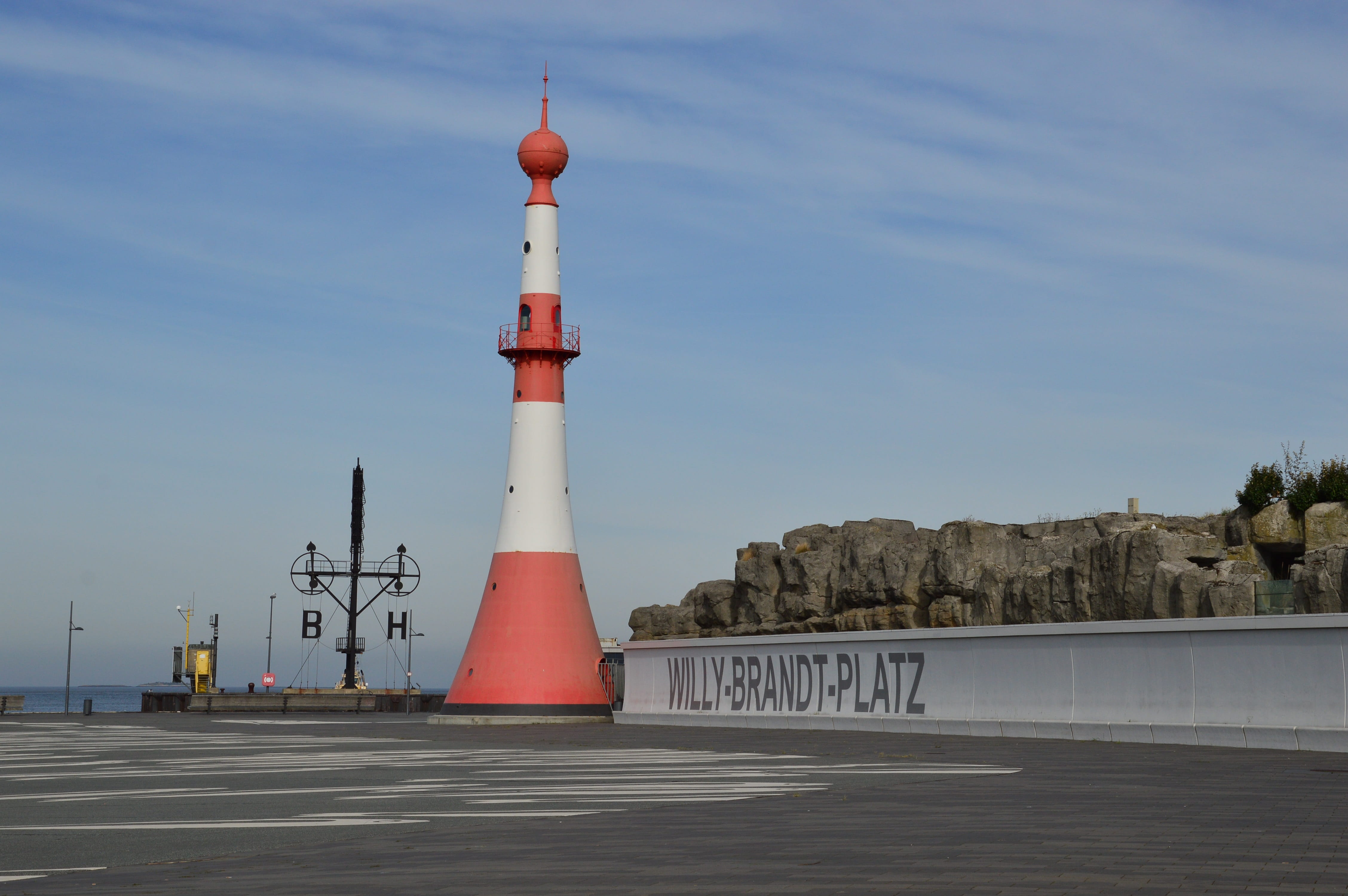 direction, sky, nature, protection, building exterior, sea, maritime, building, tower, security, guidance, willy brand platz, lighthouse, 4K, built structure, HD Wallpaper