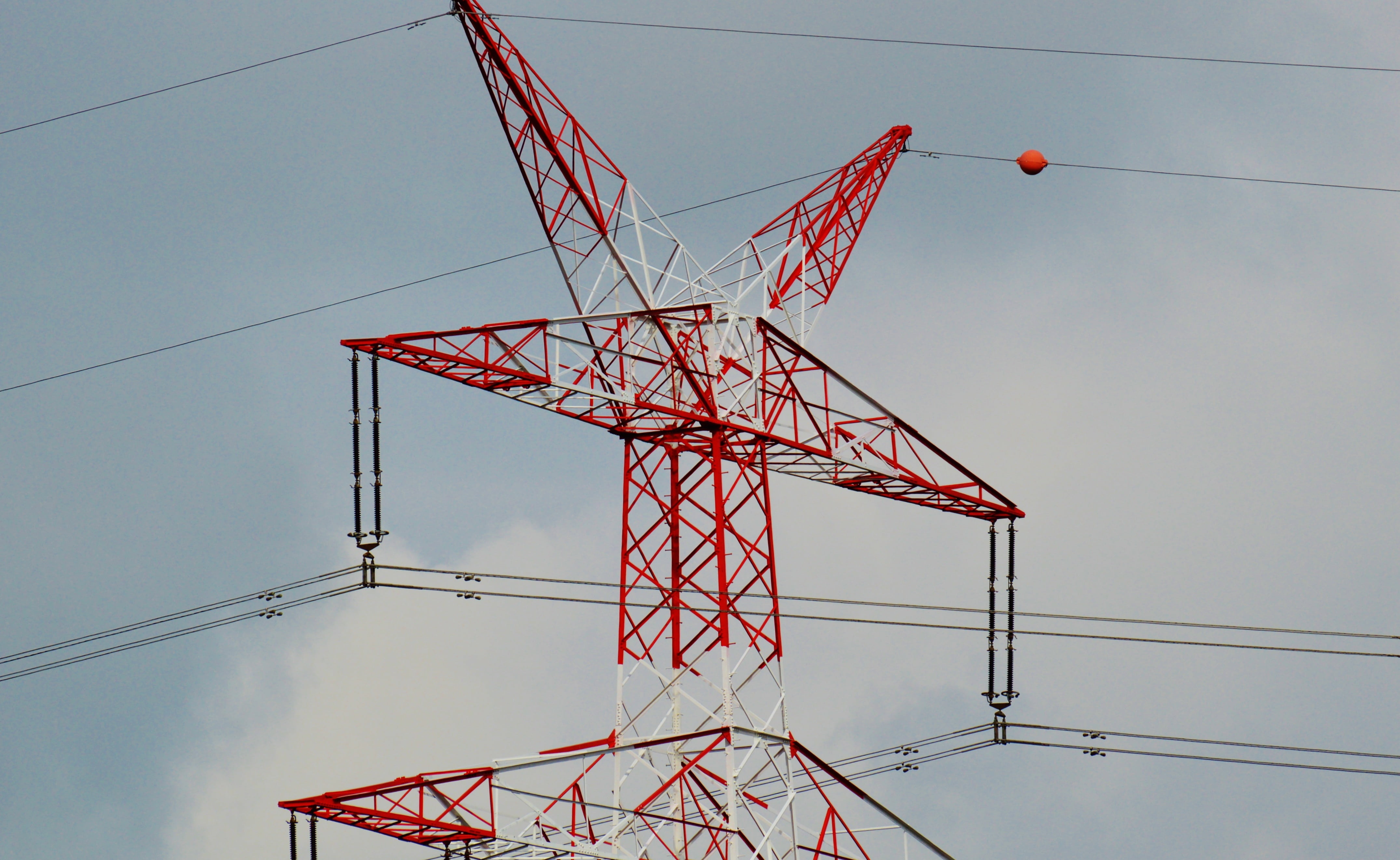no people, equipment, power generation, cable, high voltage, global communications, built structure, power, outdoors, sky, industry, nature, 4K, communication, HD Wallpaper