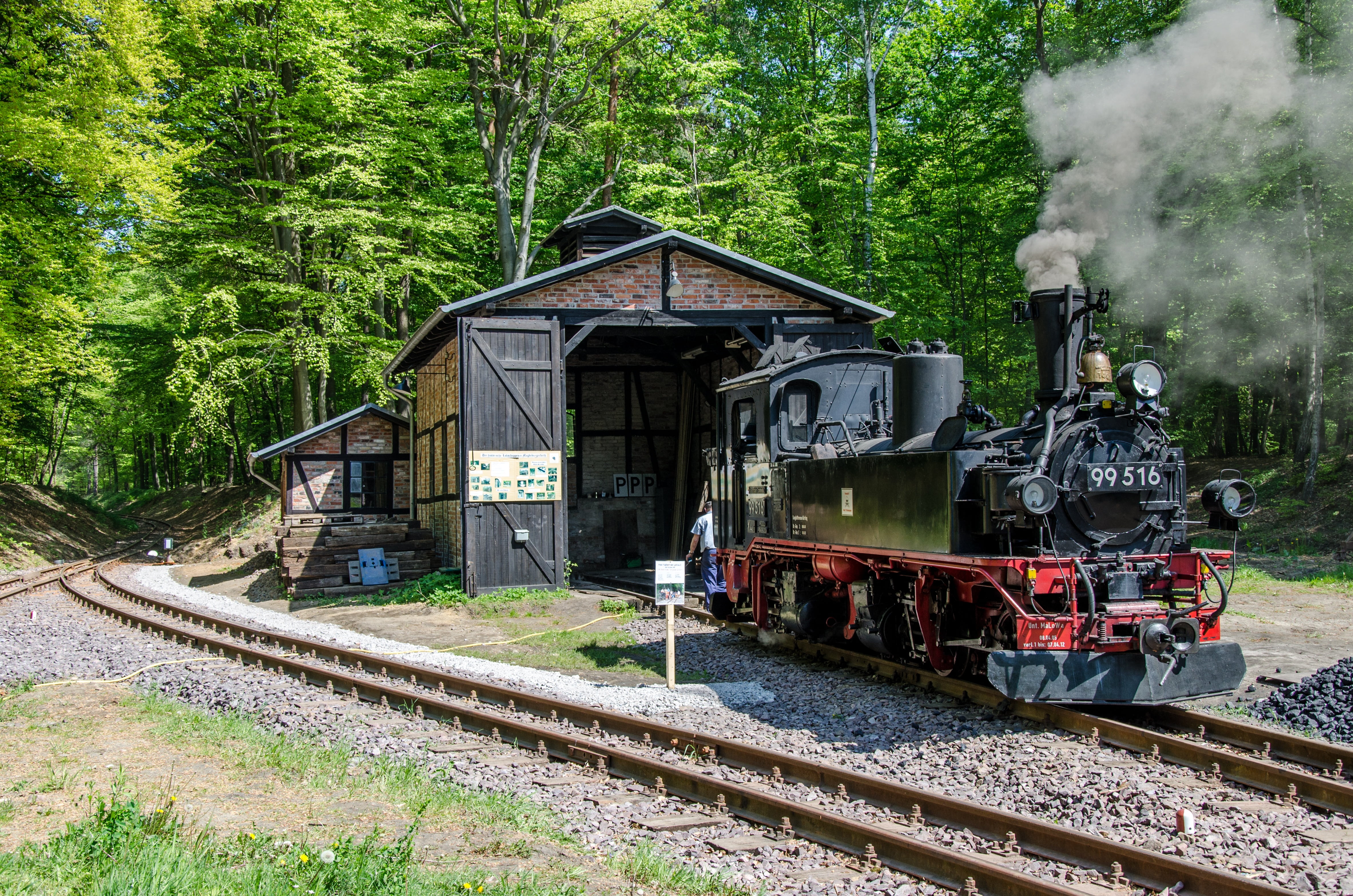technology, steam locomotive, at that time, formerly, railway nostalgia, transportation, oldtimer, station, 4K, train, historically, steam railway, memory, HD Wallpaper