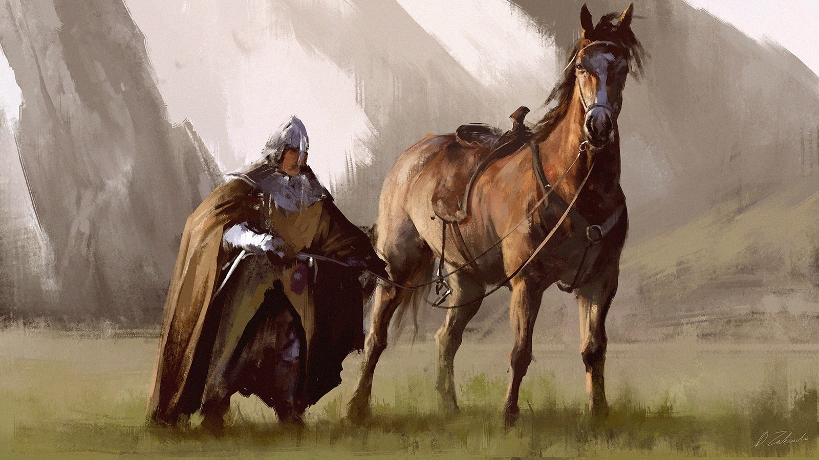 Darek Zabrocki, fantasy art, artwork, 720P, HD Wallpaper