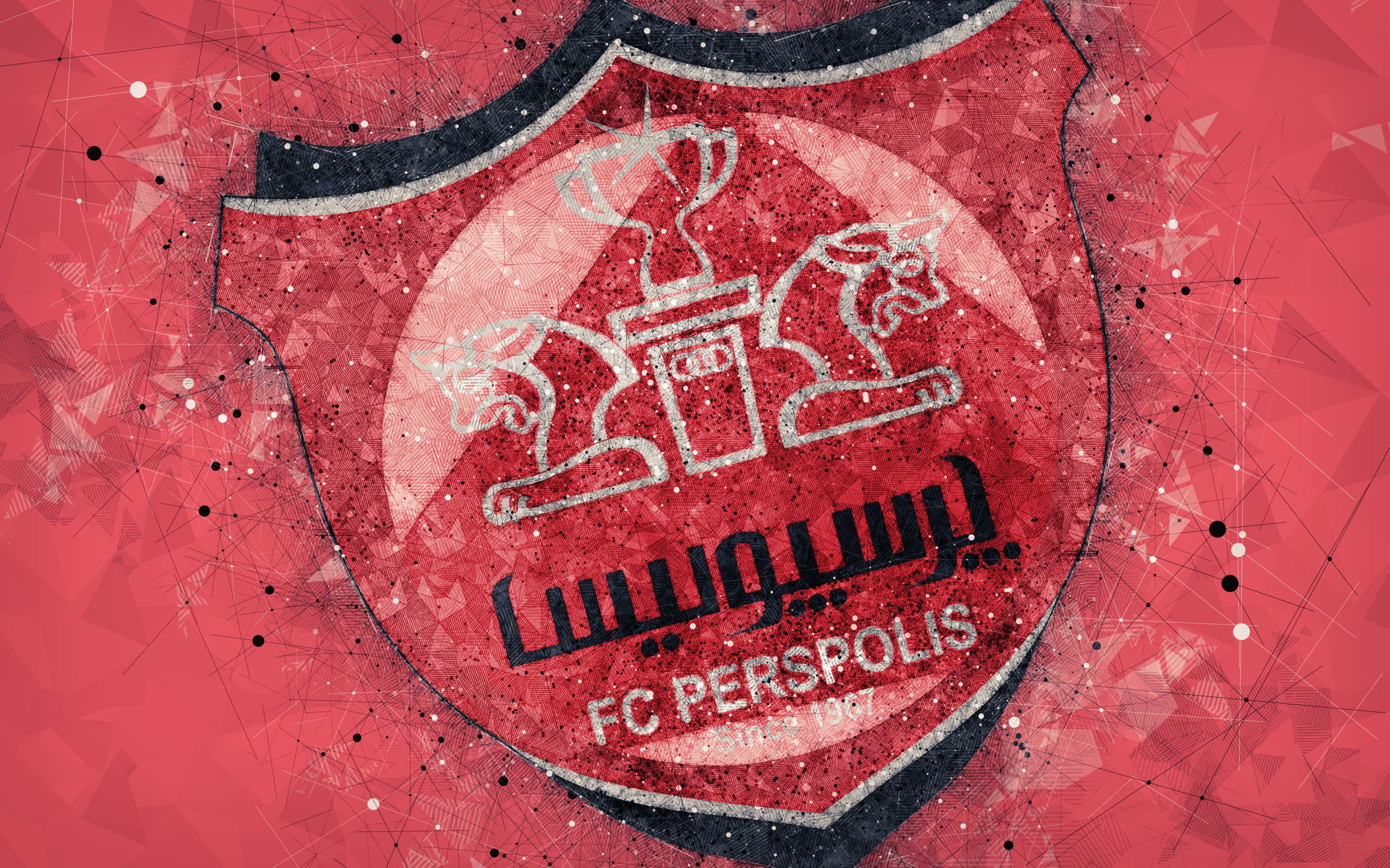 Persepolis F.C., 4K, Soccer, HD Wallpaper