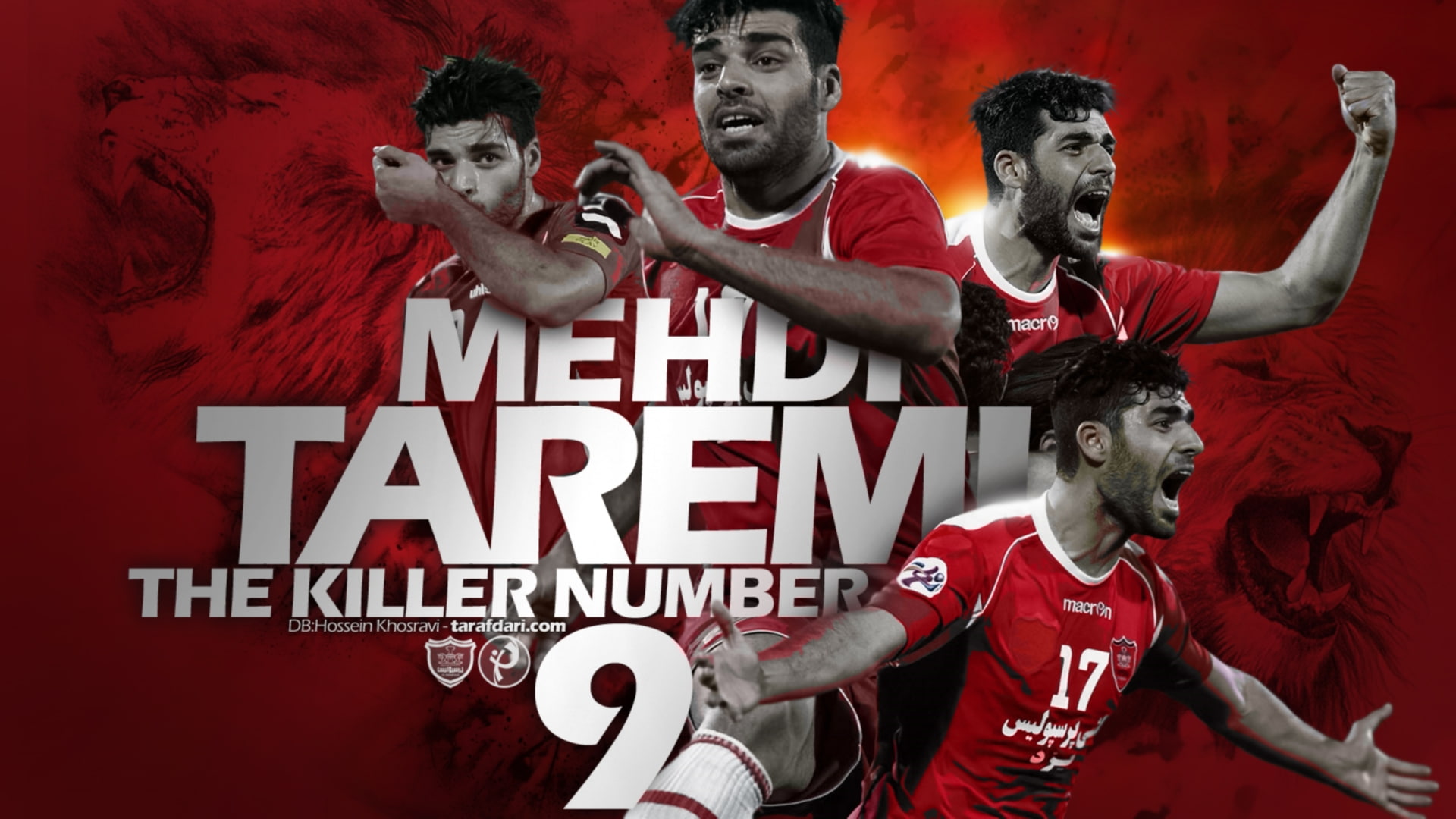 Mehdi Taremi, Iranian, Persepolis F.C., Soccer, 1080P, HD Wallpaper