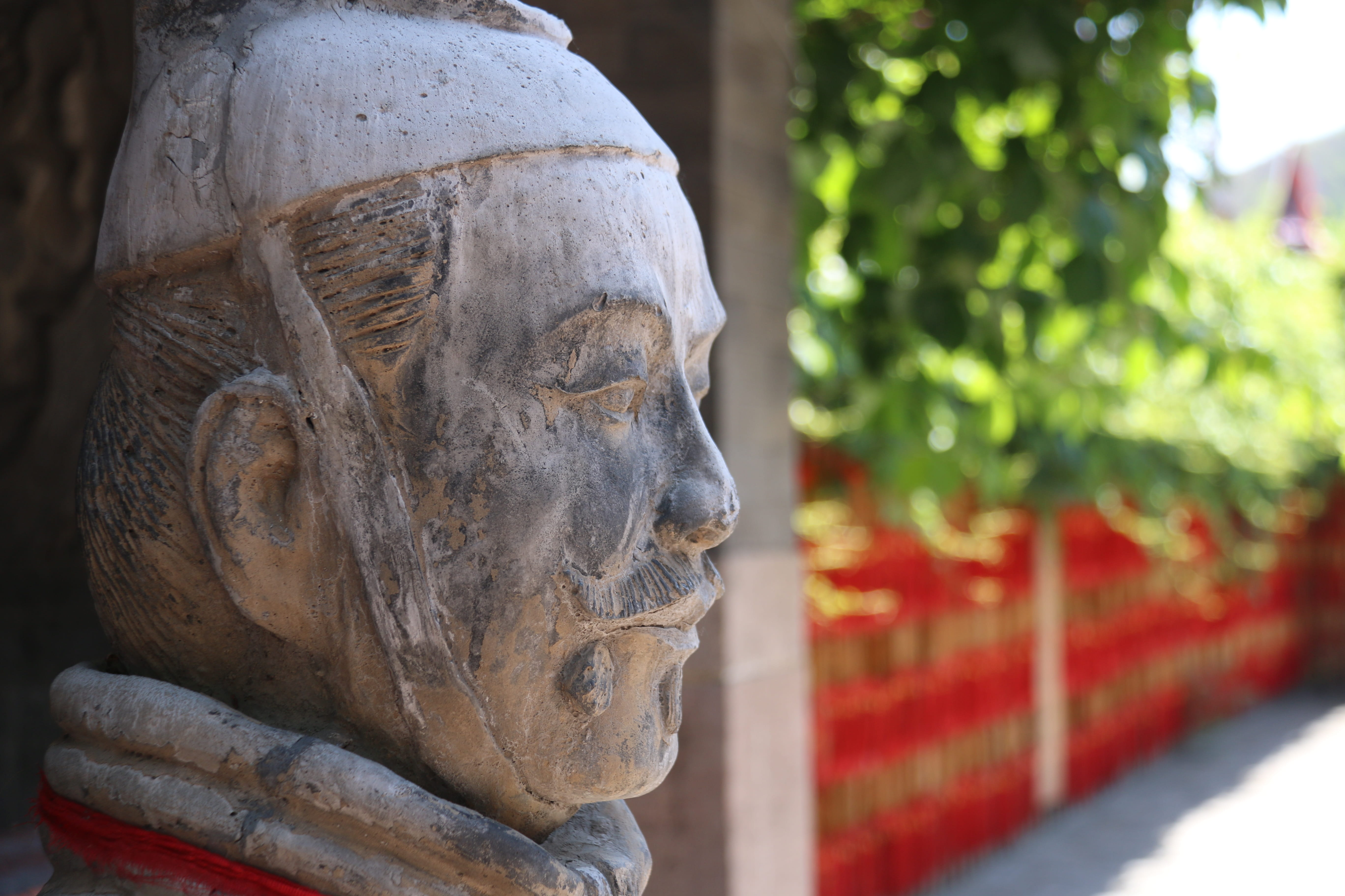 craft, asia, history, dress, old, spirituality, landmark, chinese, travel, architecture, stone material, close-up, idol, focus on foreground, warrior, great, HD Wallpaper
