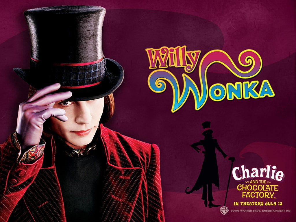  hd, johnny depp, depp, movies, untitled, entertainment, johnny, art, 480P, Willy Wonka and the Chocolate Factory, Willy Wonka, chocolate, factory, HD Wallpaper