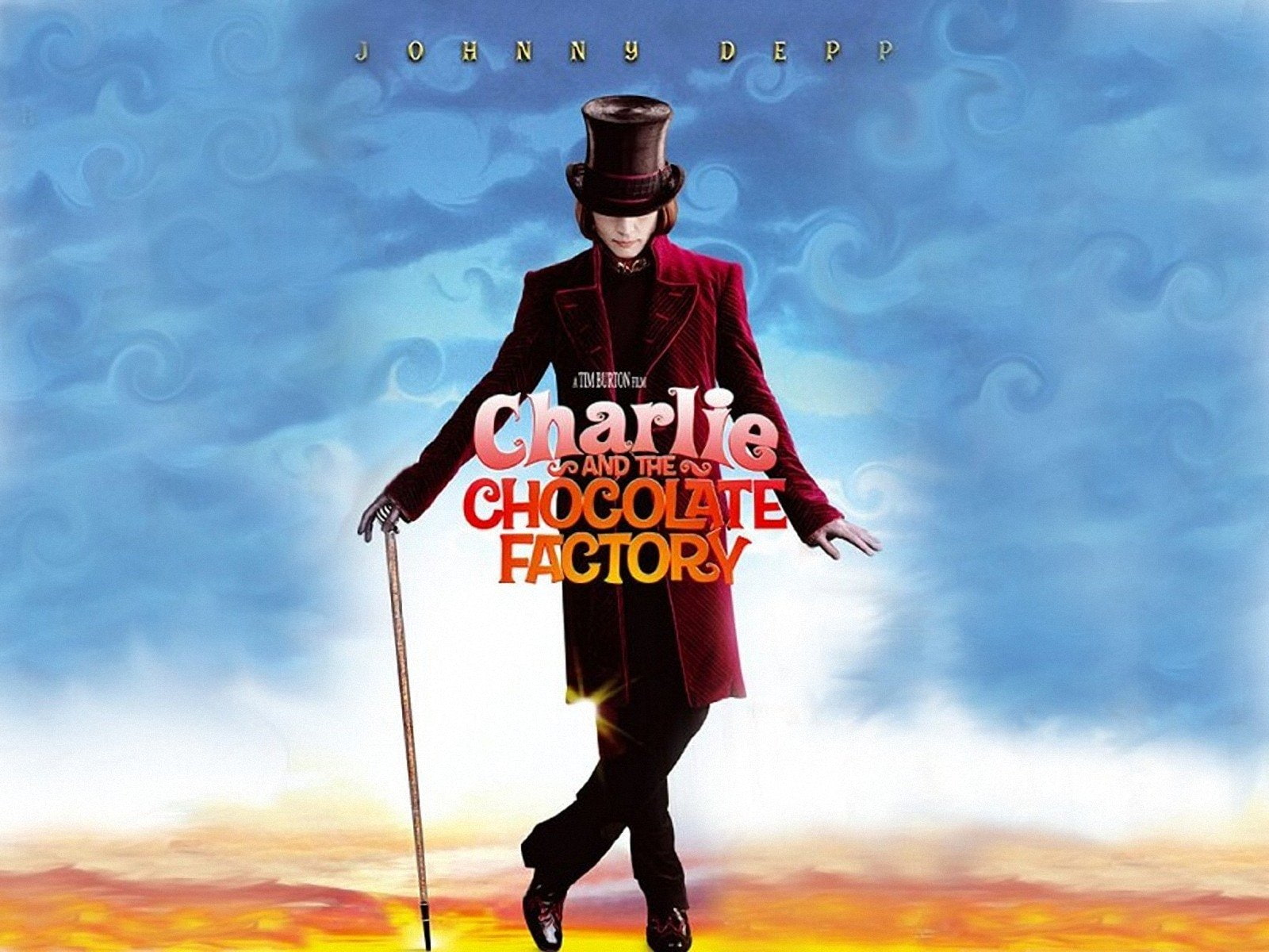 musical, family, adventure, charlie, fantasy, comedy, chocolate, 720P, charlie-chocolate-factory, factory, depp, HD Wallpaper