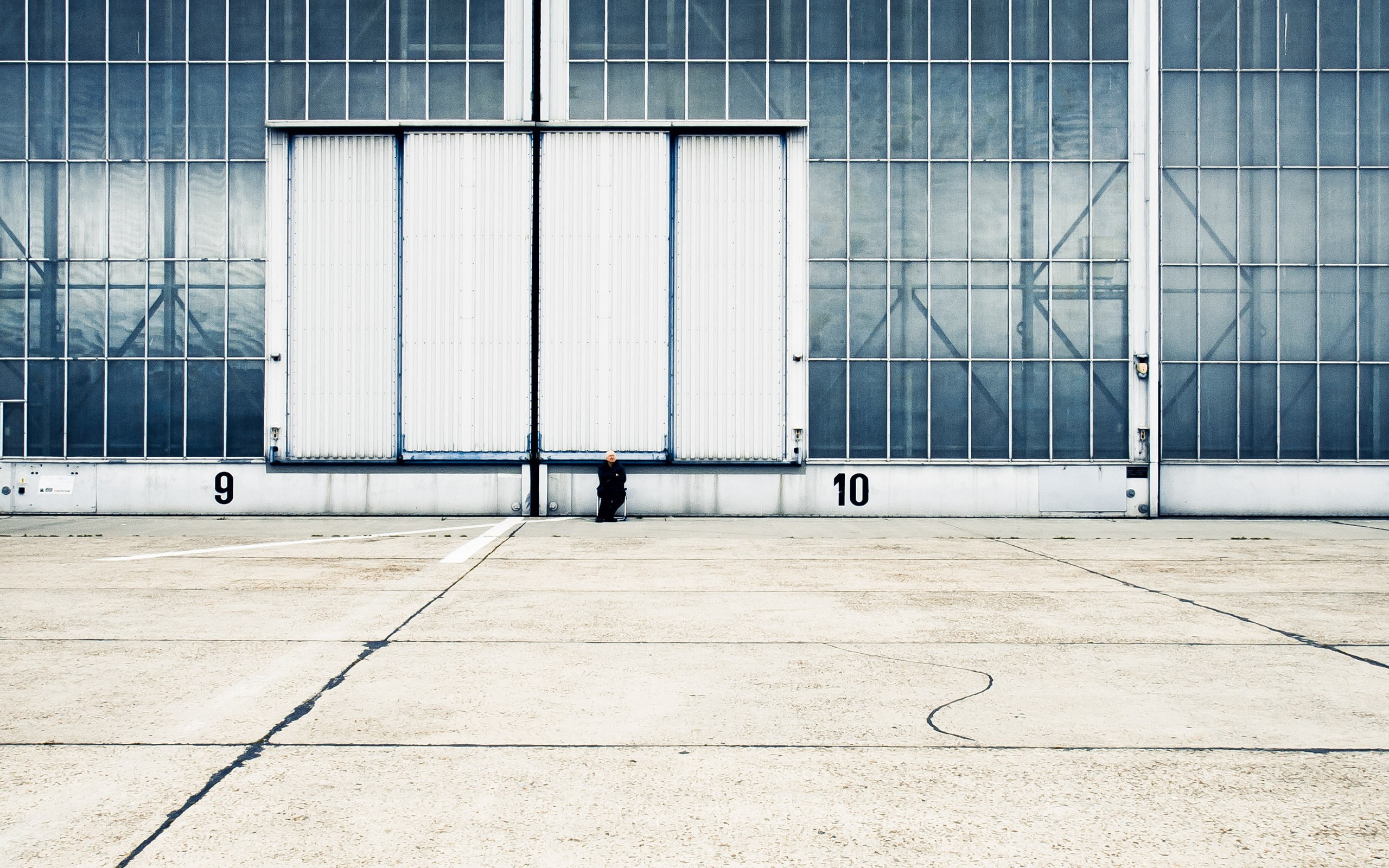 urban, metal, industrial, 2K, building, HD Wallpaper