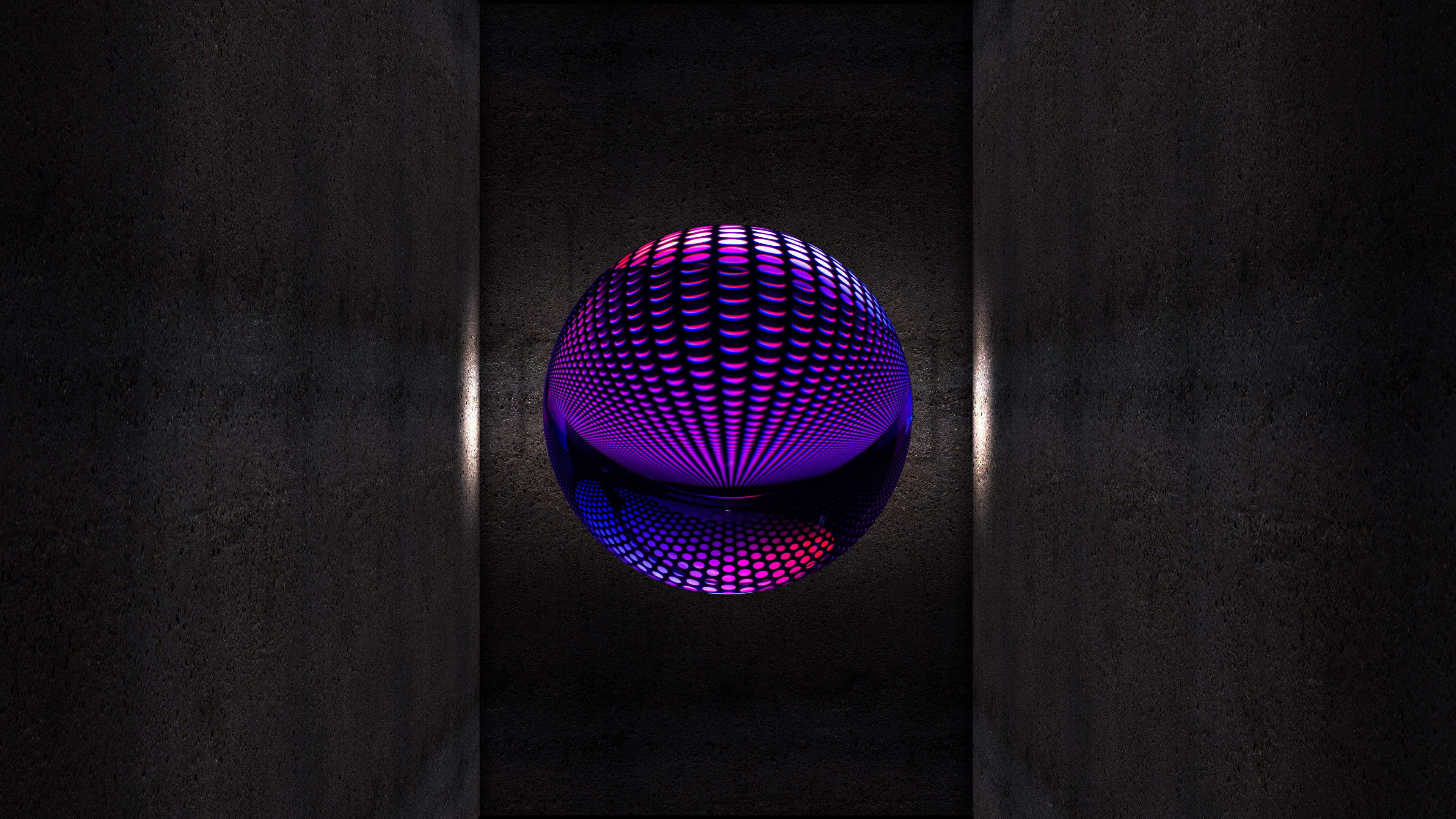 wall, nightlife, nightclub, light - natural phenomenon, decoration, arts culture and entertainment, effect, glowing, disco ball, event, illuminated, light, HD Wallpaper