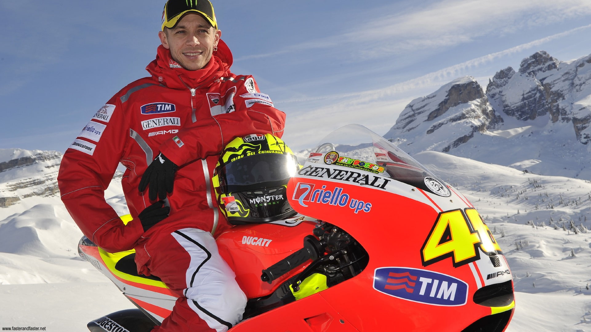 motorcycles, Rossi, art, 1080P, hd, x, gp, moto, valentino, Ducati, HD Wallpaper