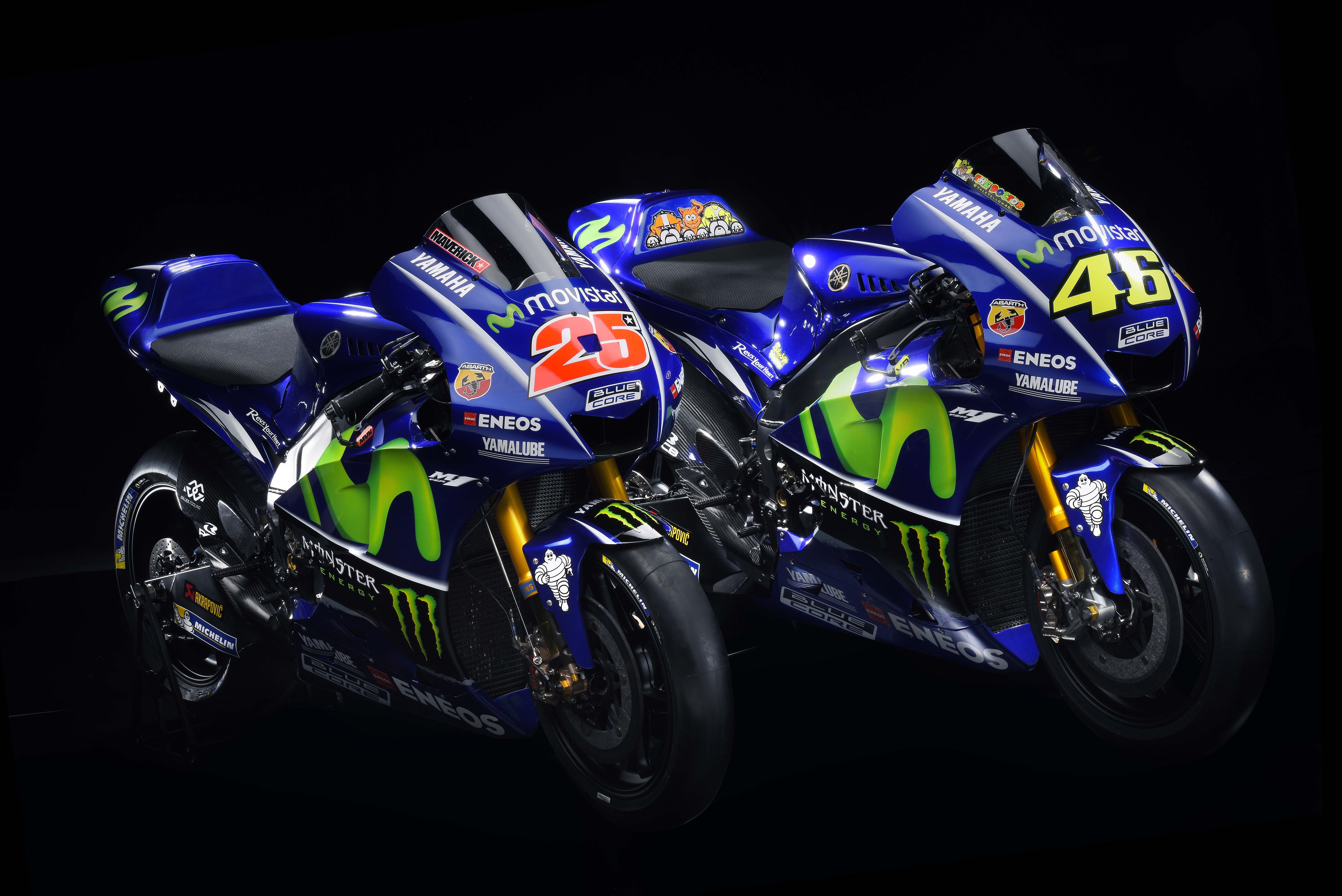 8K, 4K, Yamaha YZR-M1, 5K, MotoGP, HD Wallpaper