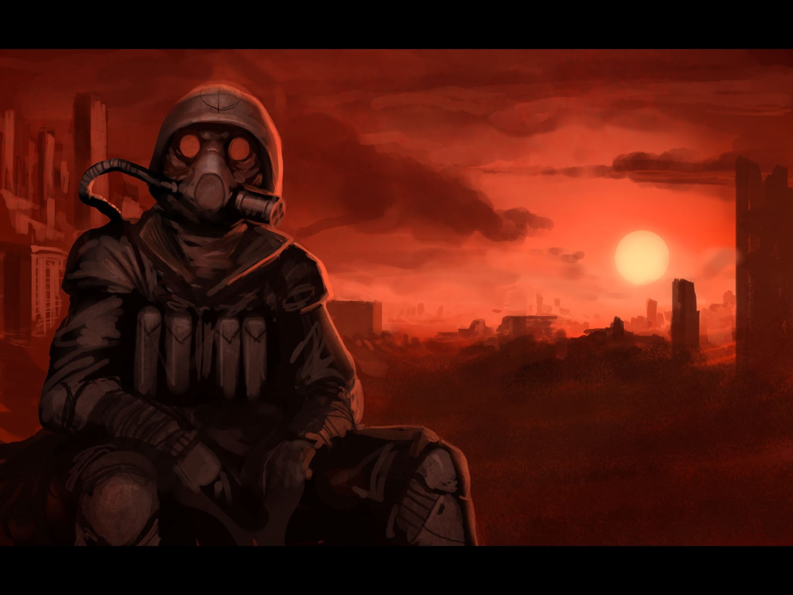 helmet, night, transfer print, human representation, uniform, one person, front view, poster, Gone with the Blast Wave, 720P, futuristic, headwear, auto post production filter, HD Wallpaper