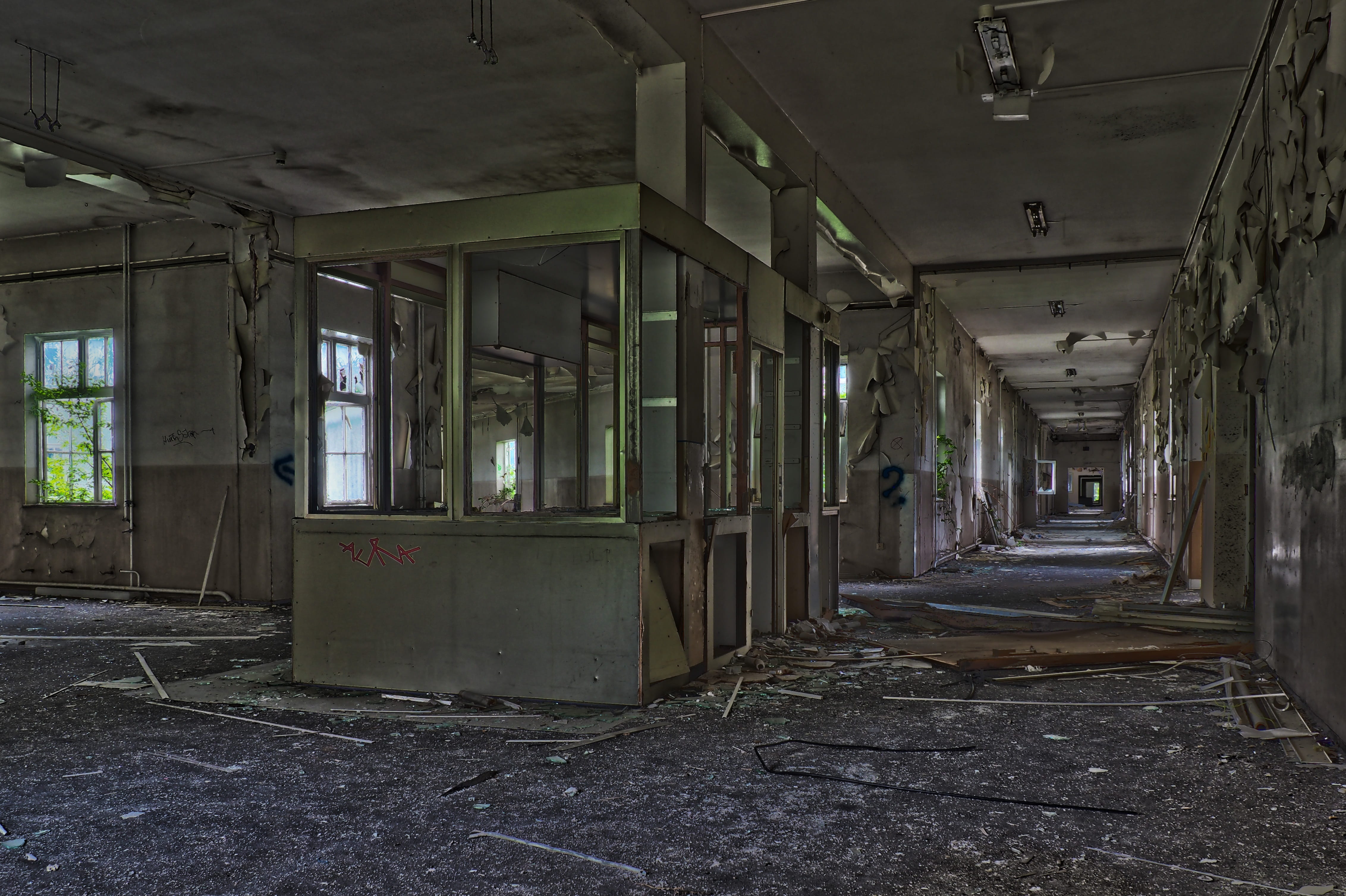 architecture, dilapidated, bad condition, finiteness, damaged, run-down, transience, hdr, lost, transient, window, day, past, flooring, passed, building, HD Wallpaper
