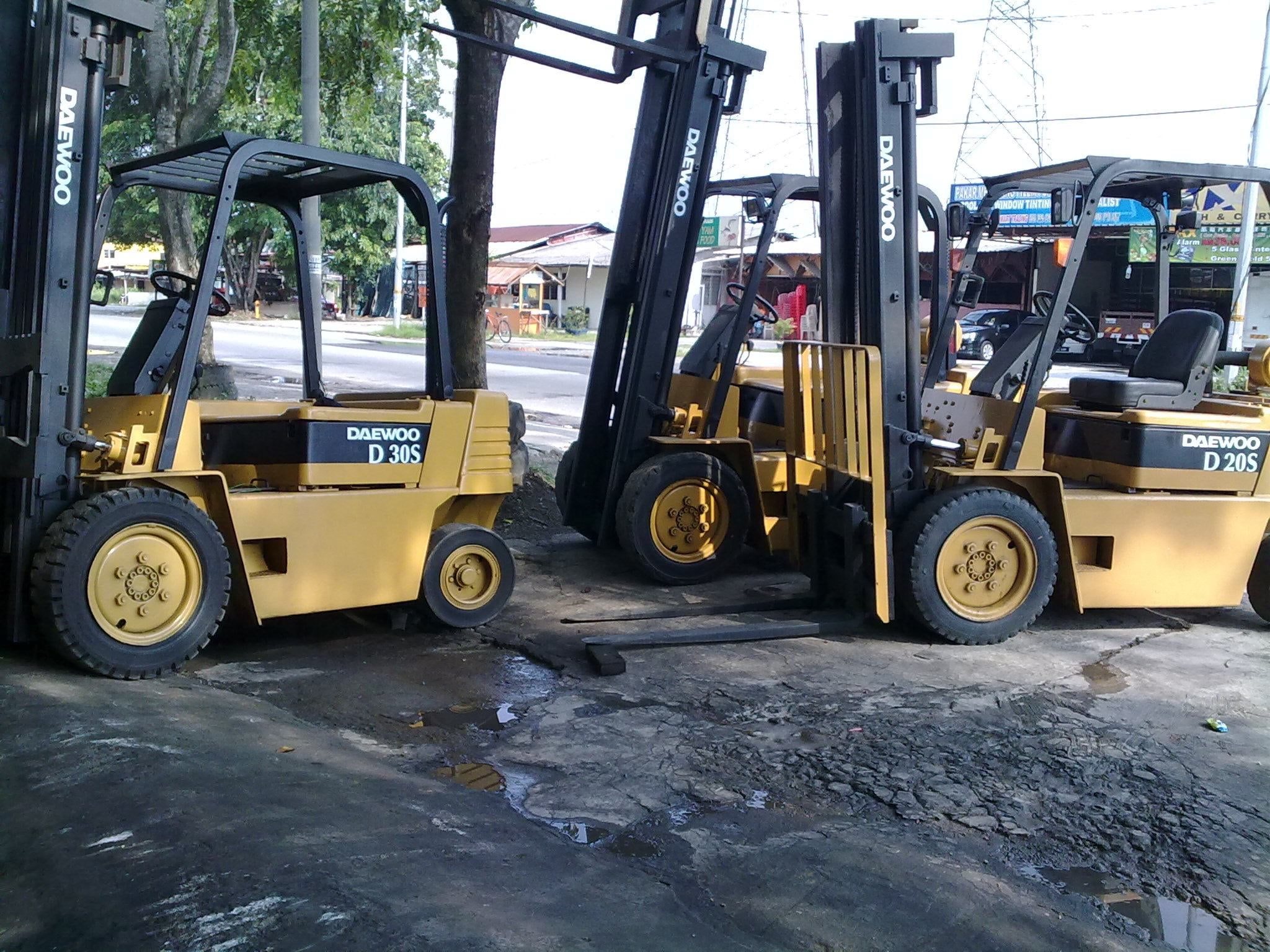 daewoo forklift, 1080P, HD Wallpaper