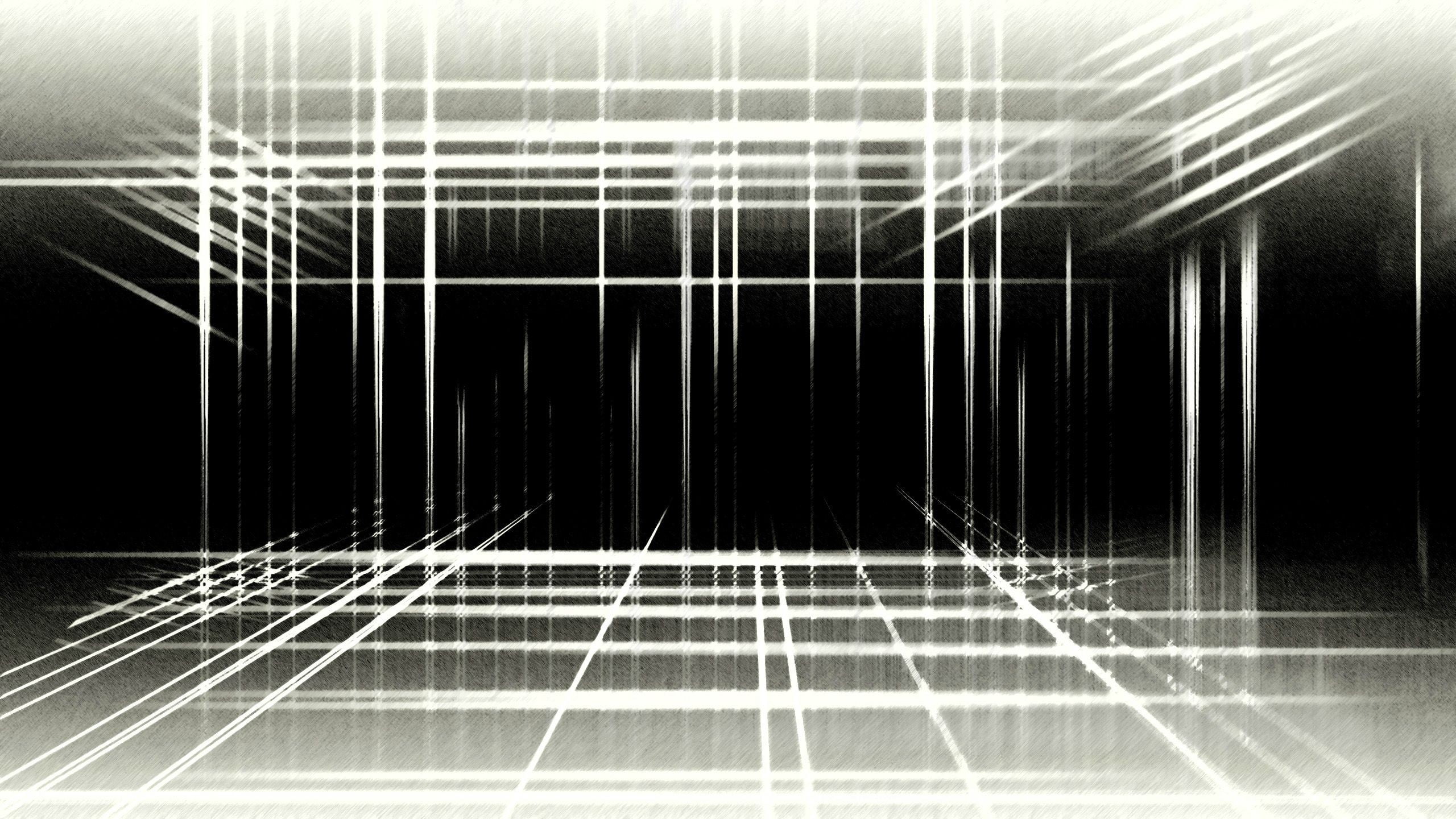 glowing, lighting equipment, white, no people, empty, digital art, folding, abstract, crate, dog, blurred motion, lines, light - natural phenomenon, modern, HD Wallpaper