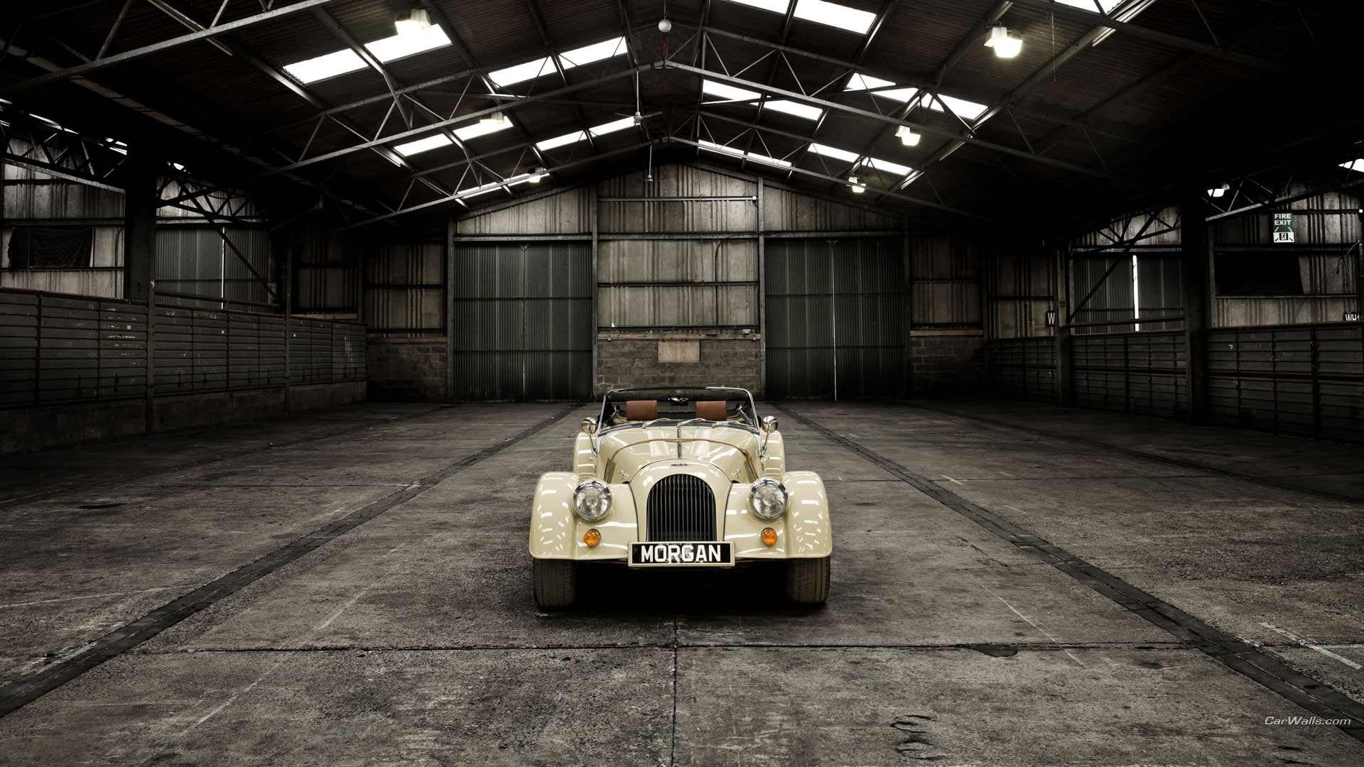 morgan, warehouse, hd, 1080P, cars, HD Wallpaper