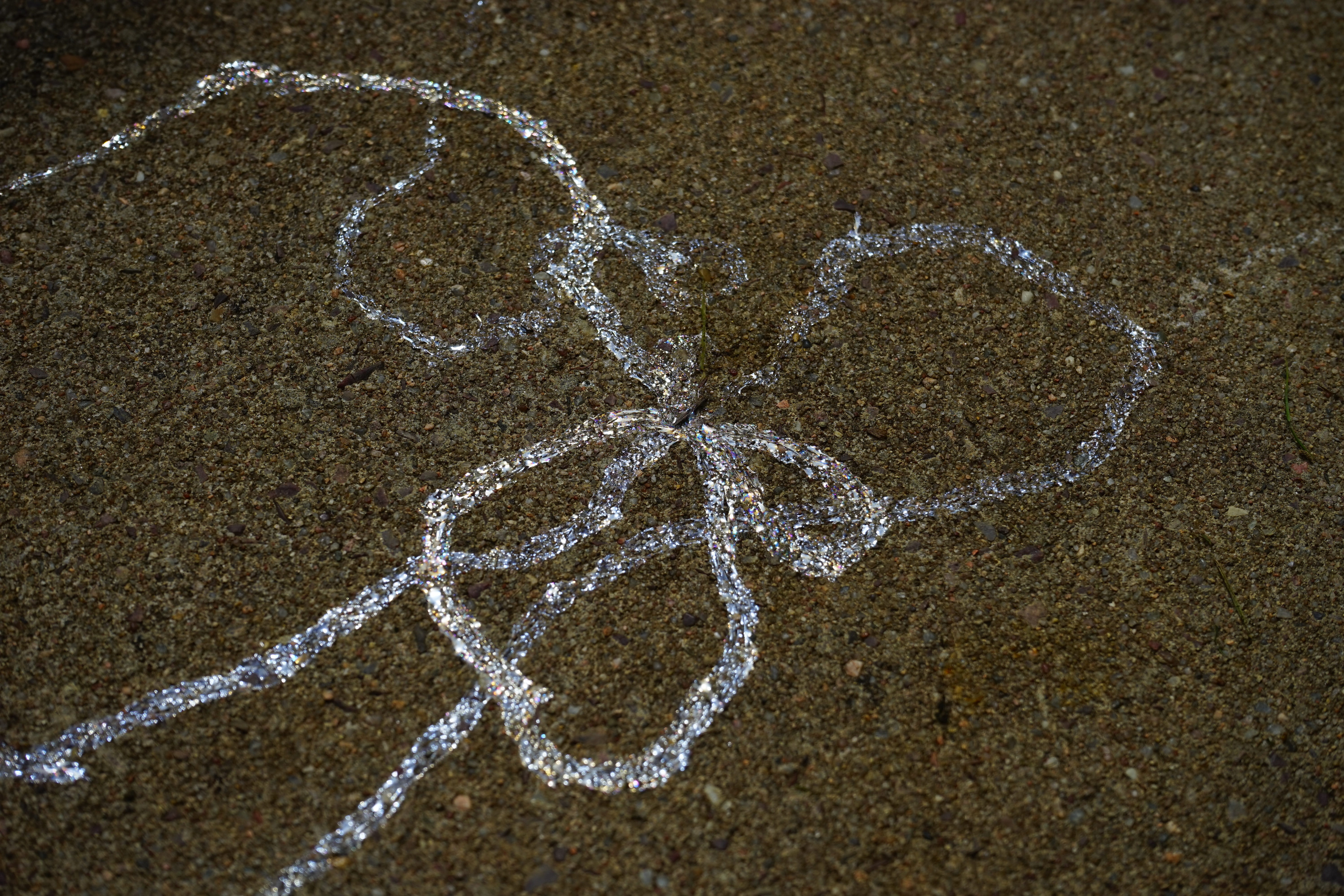 no people, snail trail, love, chalk drawing, 5K, slow lane, path, land, positive emotion, chalk - art equipment, drawing - art product, nature, activity, HD Wallpaper