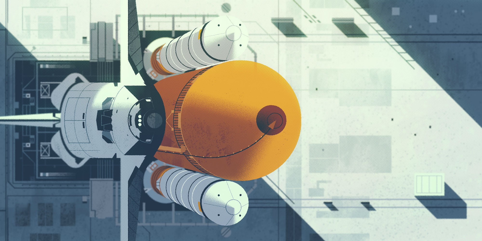 depth of field, 1080P, Discovery, artwork, space shuttle, HD Wallpaper