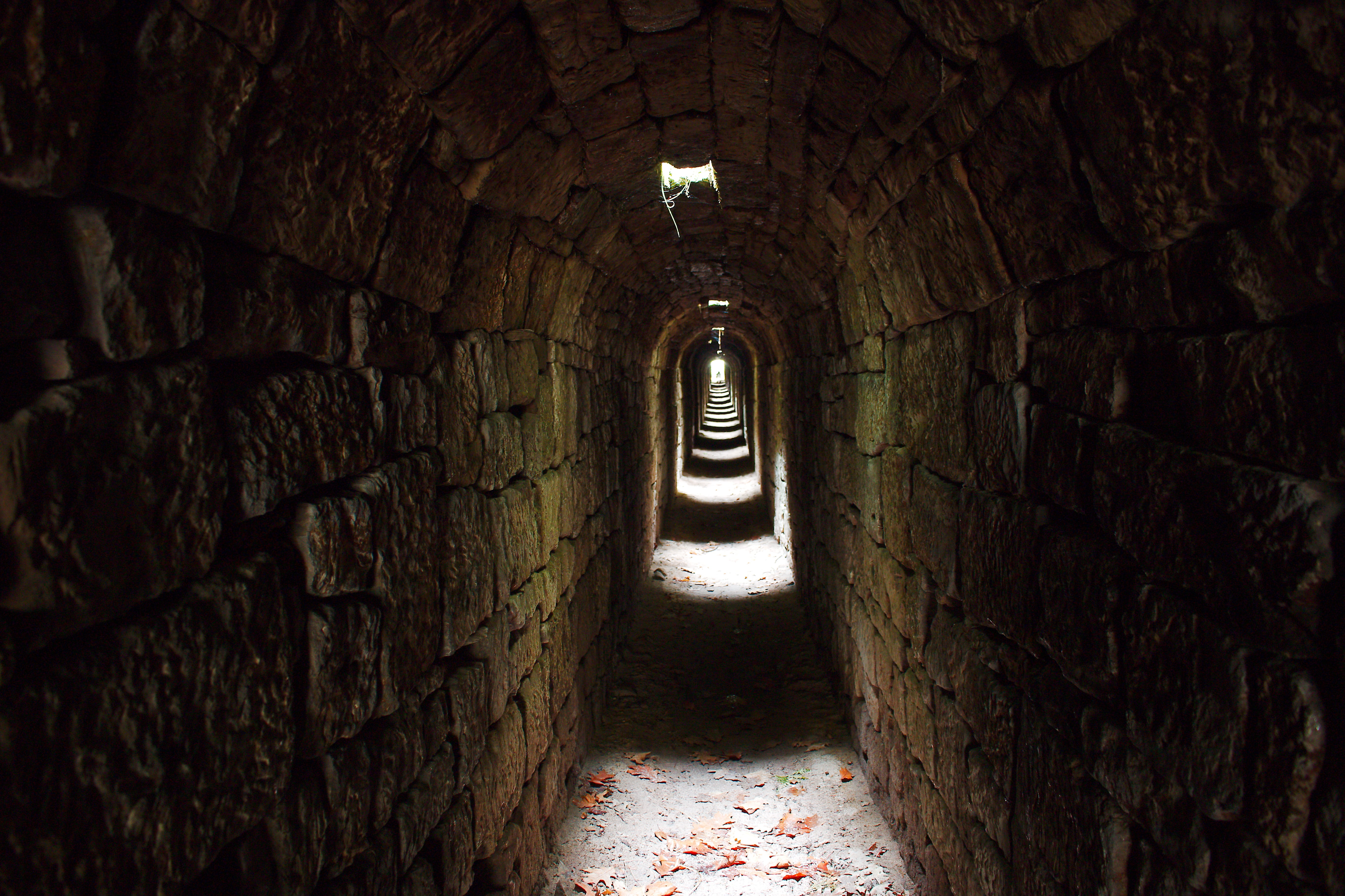 architecture, tunnel, the way forward, underground, no people, secret, travel, direction, stone material, 5K, indoors, gloomy, antiquity, within, the past, HD Wallpaper