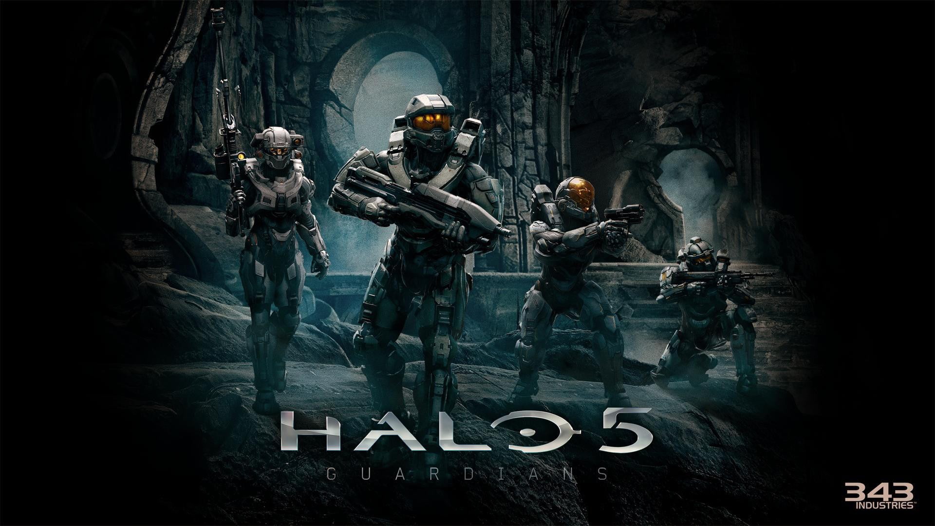 1080P, Master Chief, Blue Team, Halo 5, Halo, HD Wallpaper