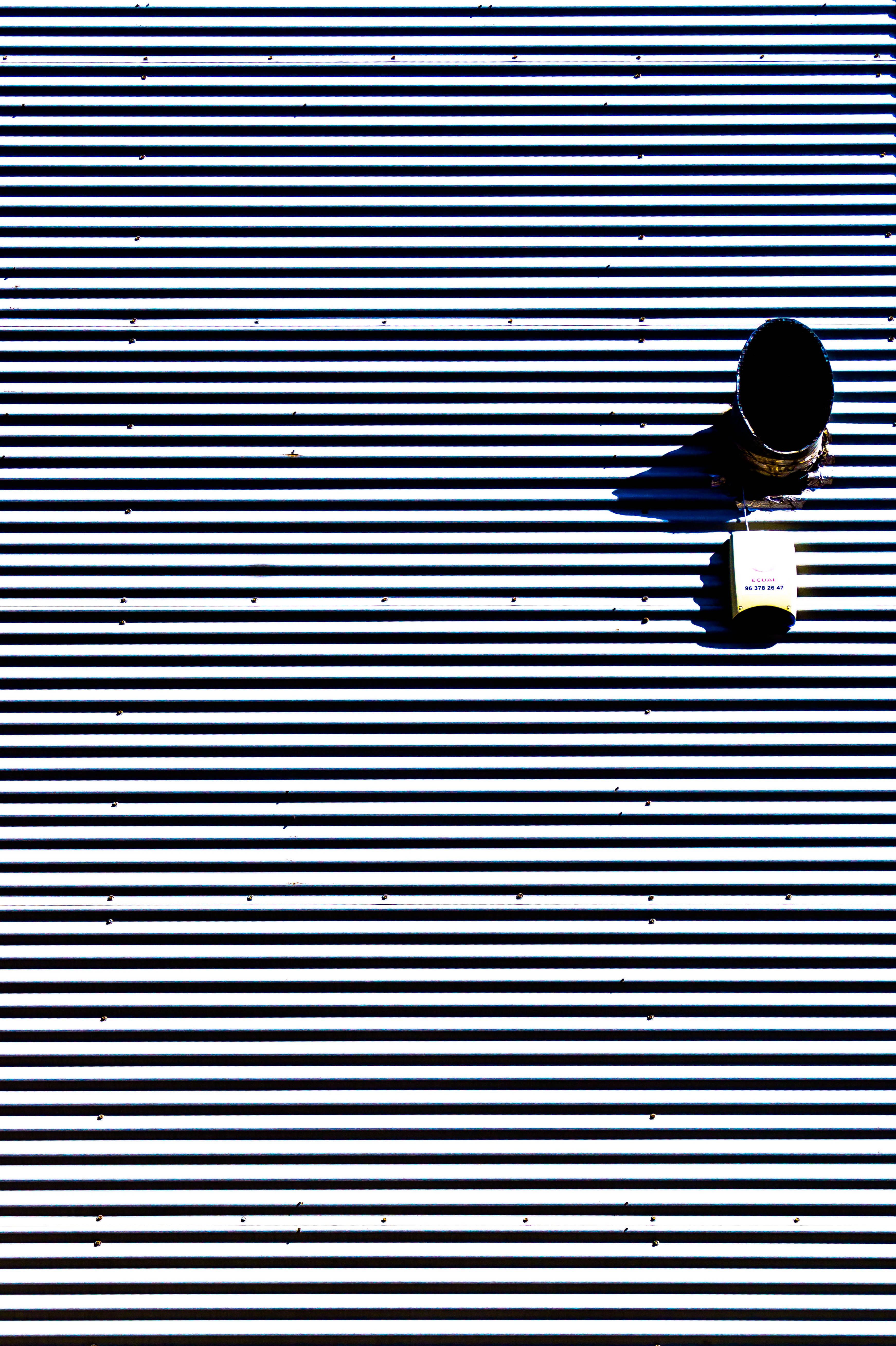 window, protection, pattern, day, 5K, built structure, striped, technology, real people, full frame, indoors, one person, safety, tool, iron, gray, cylindrical, Phone HD Wallpaper