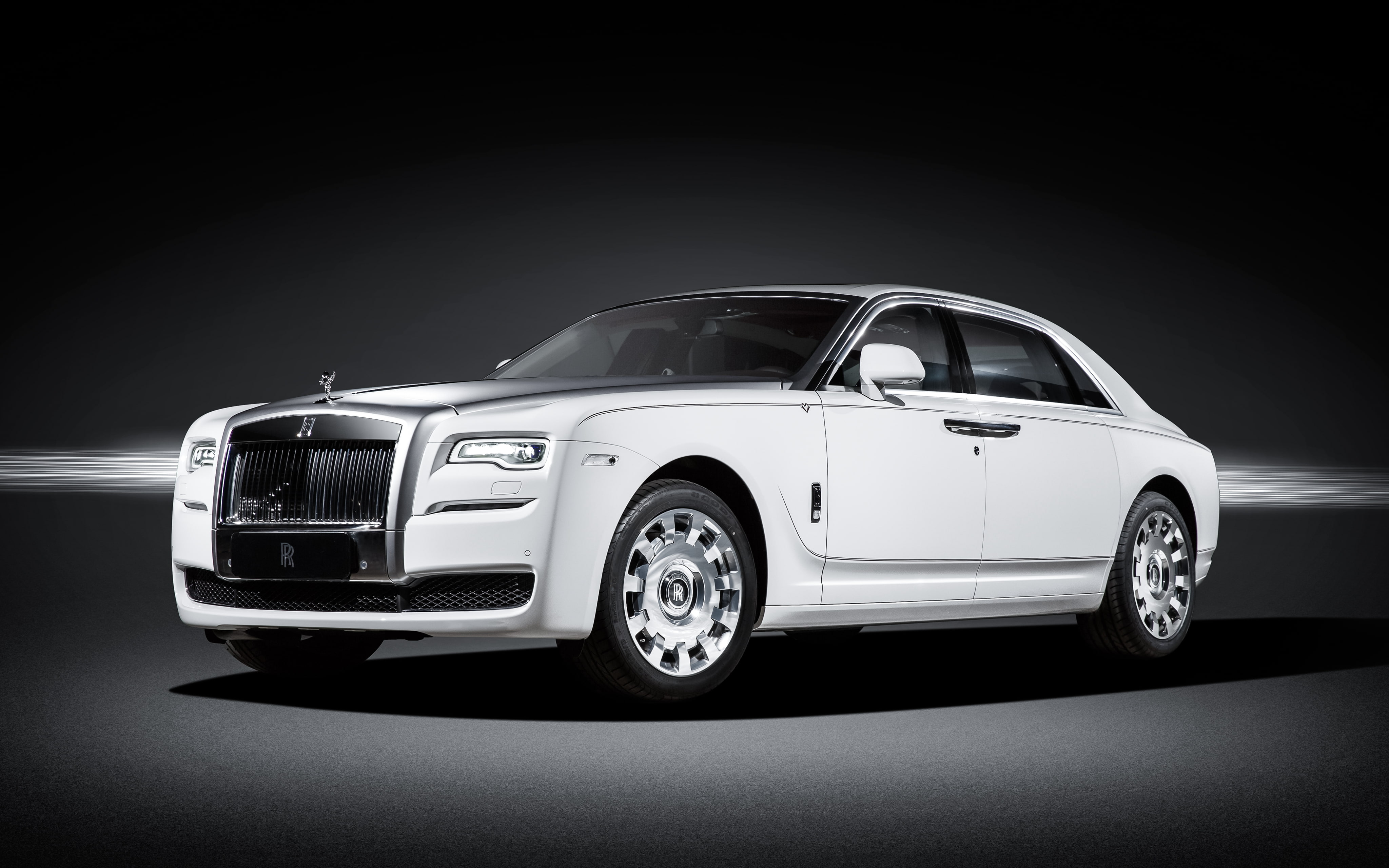 background, GOST, 4K, Ghost, Rolls-Royce, HD Wallpaper