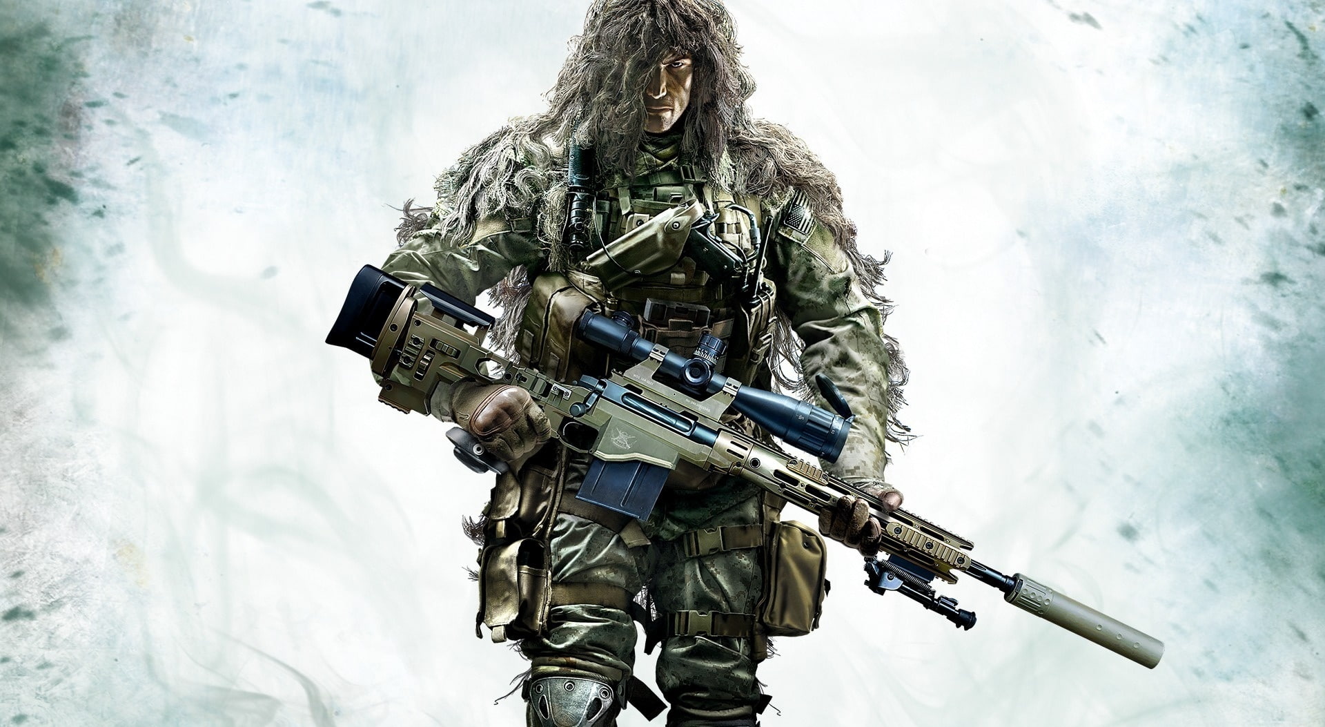 government, painting, gillie, security, Other Games, day, armed forces, weapon, gun, rifle, people, ghost, army soldier, military, clothing, holding, special forces, HD Wallpaper