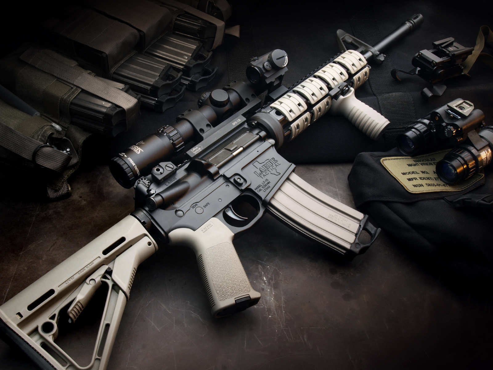 720P, scope, m4a1, military, ma, HD Wallpaper