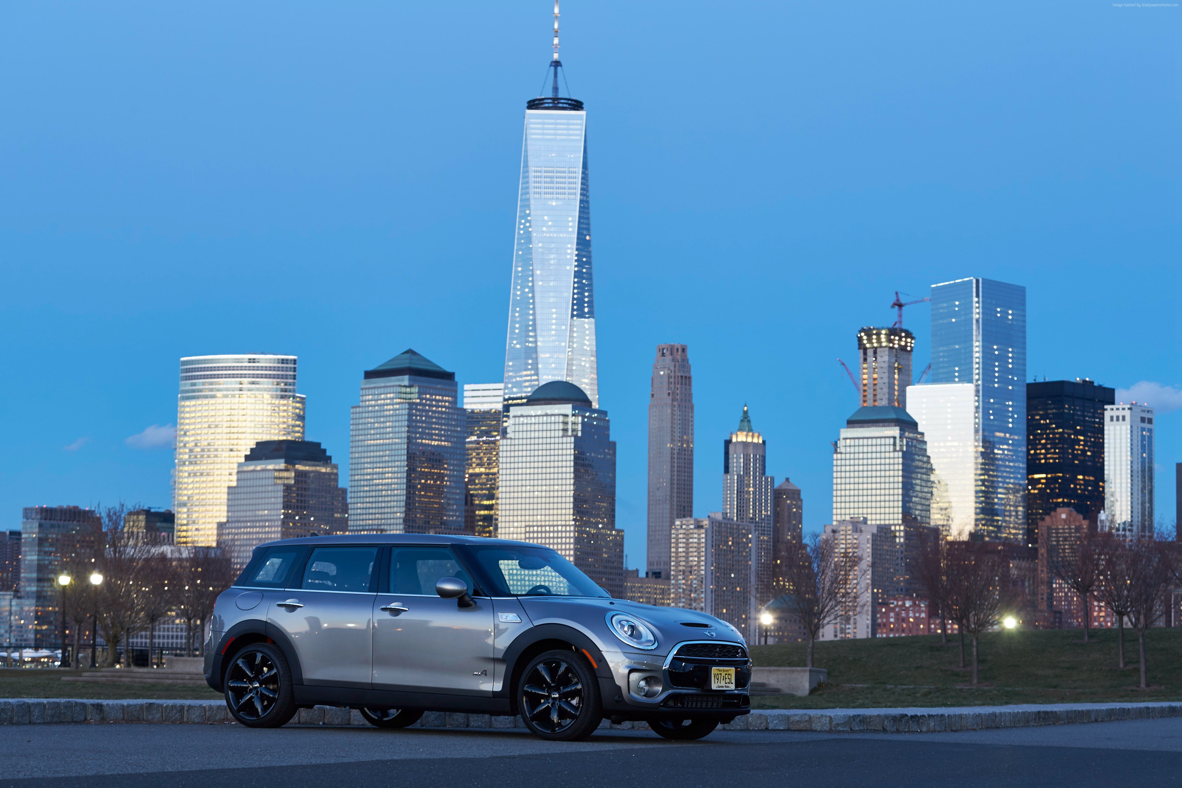 MINI Cooper S Clubman ALL4, 4K, NYIAS 2016, HD Wallpaper