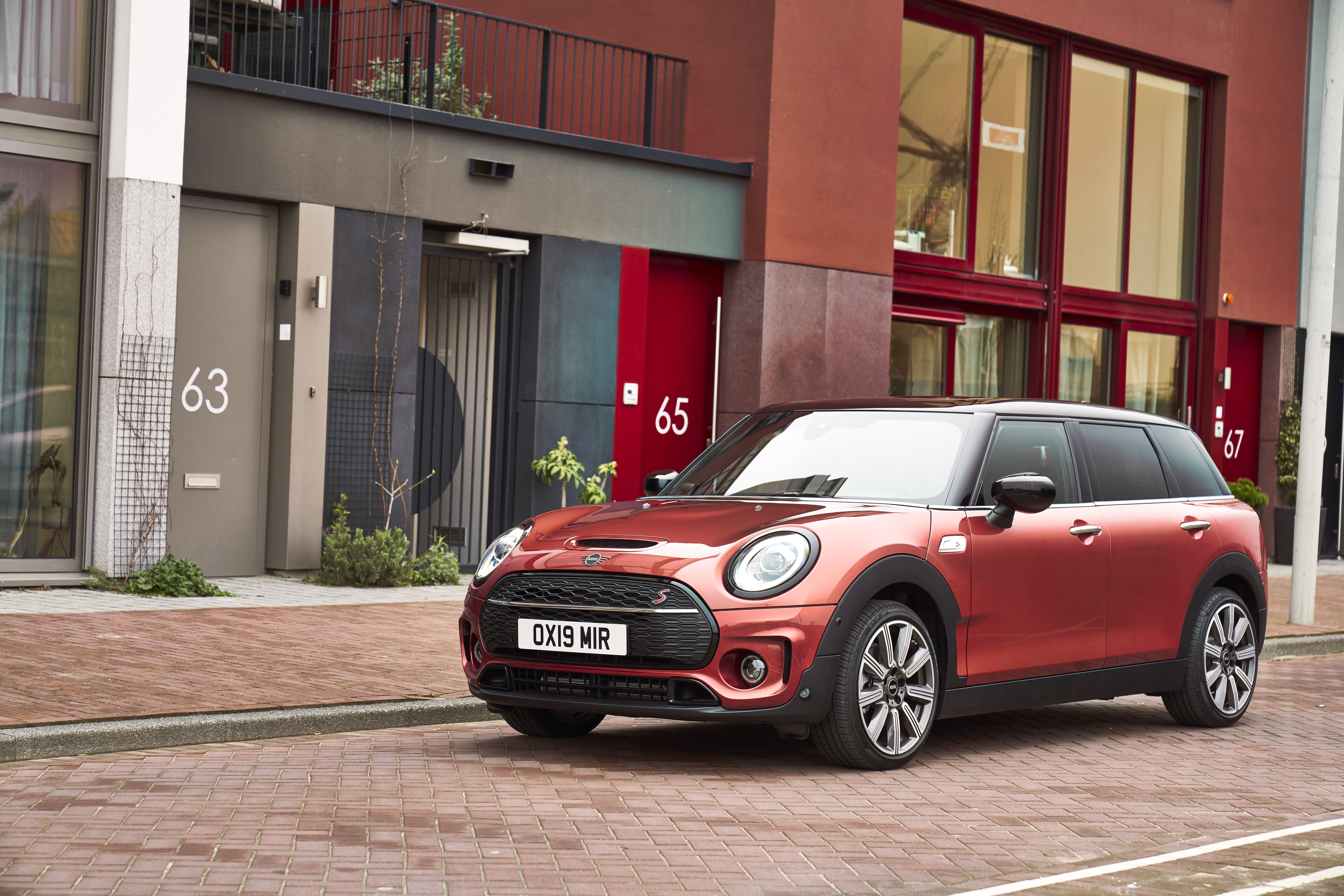 Vehicle, Mini Clubman Cooper S, Car, Mini, Mini Clubman, Compact Car, 5K, Red Car, HD Wallpaper