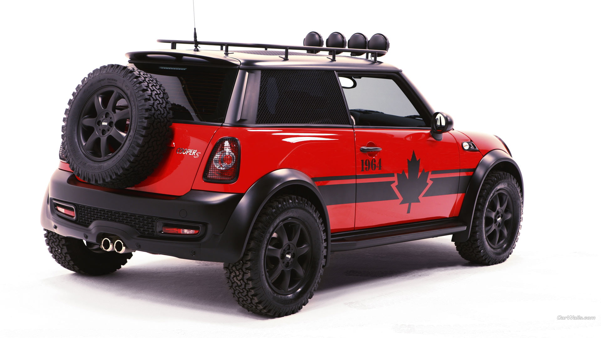 1080P, car, black, dquared, hd, mini, red, cars, cooper, HD Wallpaper