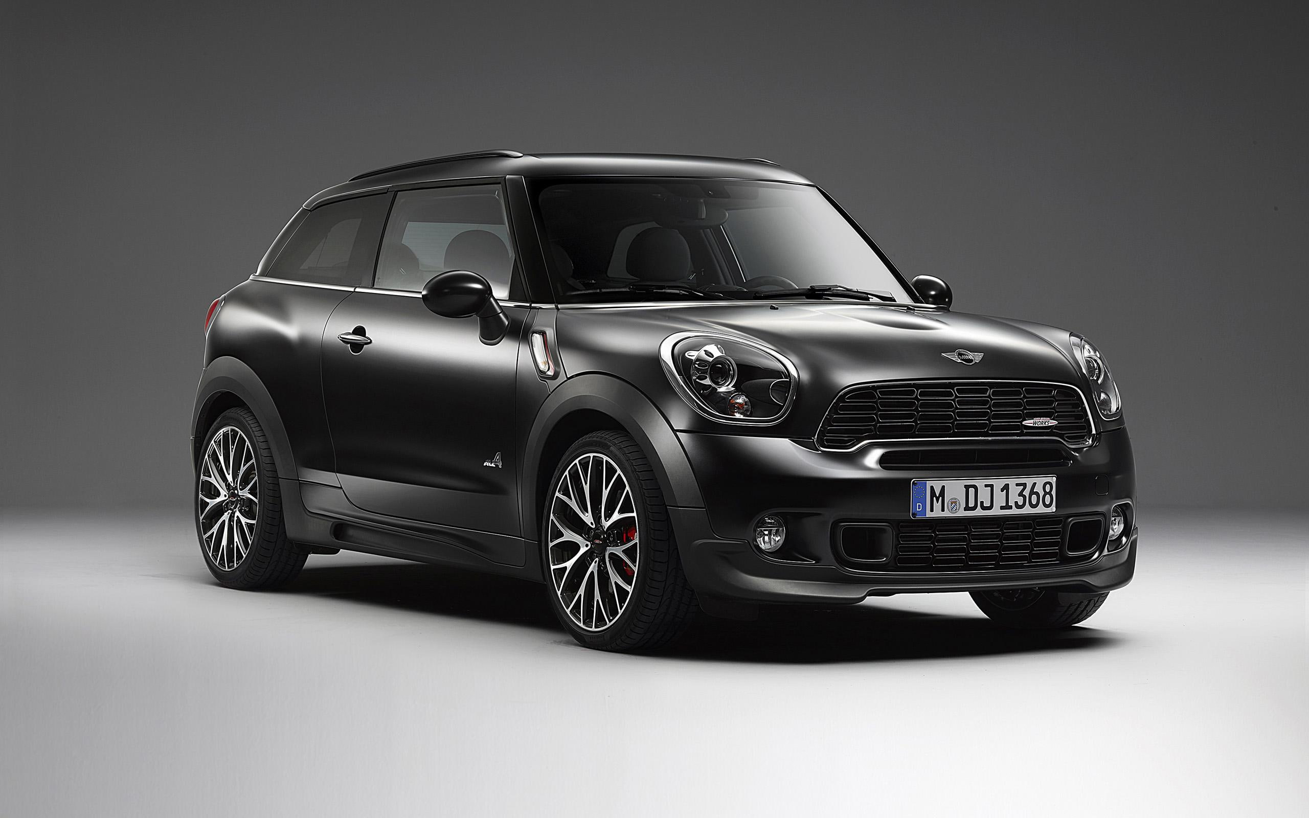 john, 2K, cooper, paceman, black, mini, 2014, cars, works, HD Wallpaper