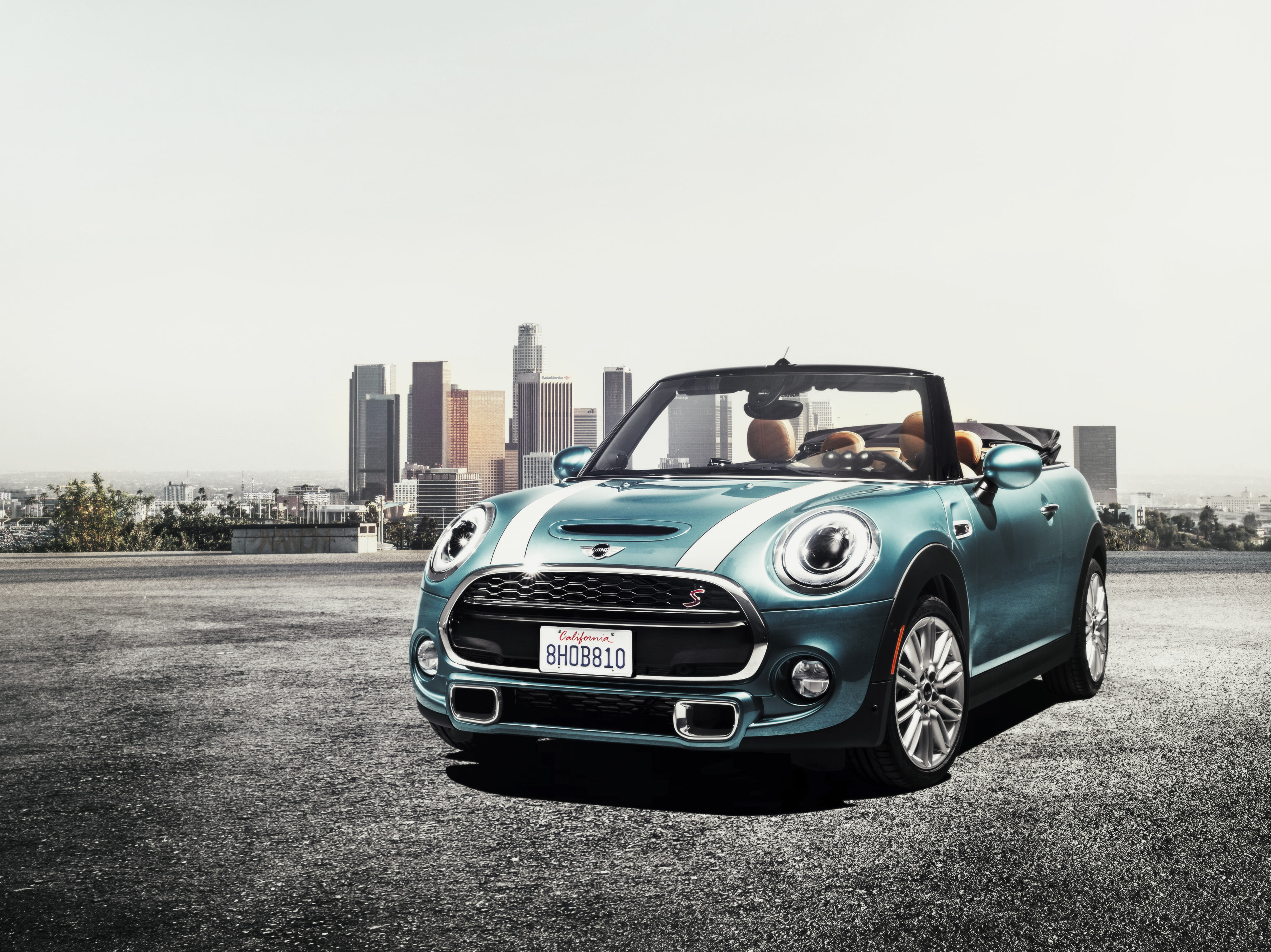 F57, Mini, Cabrio, 2K, convertible, Cooper, HD Wallpaper