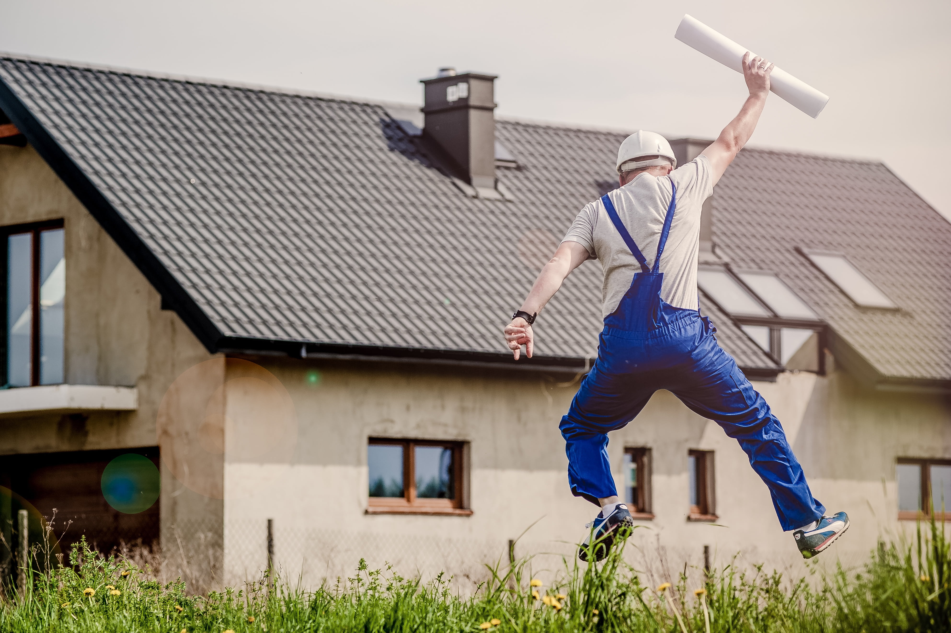 employee, house, plans, full length, leisure activity, work, surveyor, architecture, building exterior, lifestyles, tools, repair, the production of, joy, HD Wallpaper