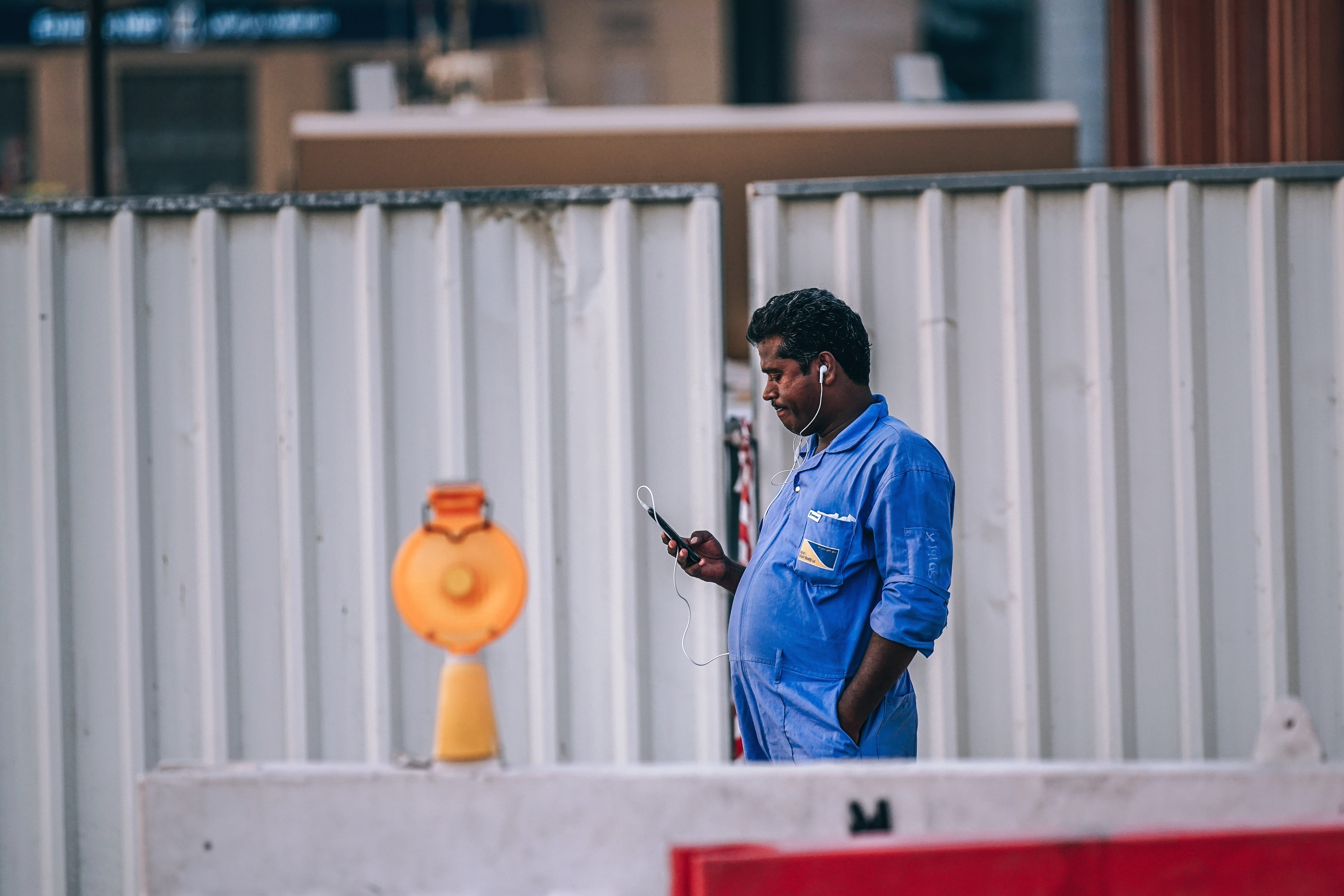 boots, cone, installer, young men, architecture, photo, photograph, laborer, contractor, slab, holding, outdoors, concrete, tired, worker, livelihood, working, HD Wallpaper