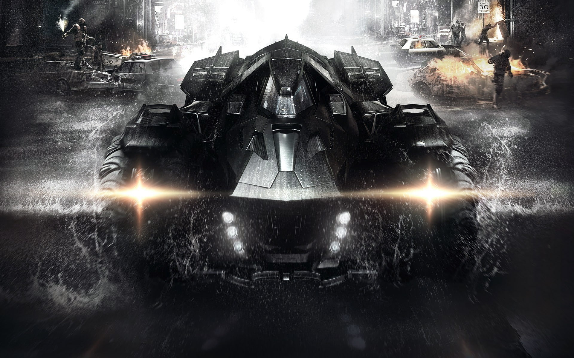 Batmobile, 1080P, HD Wallpaper