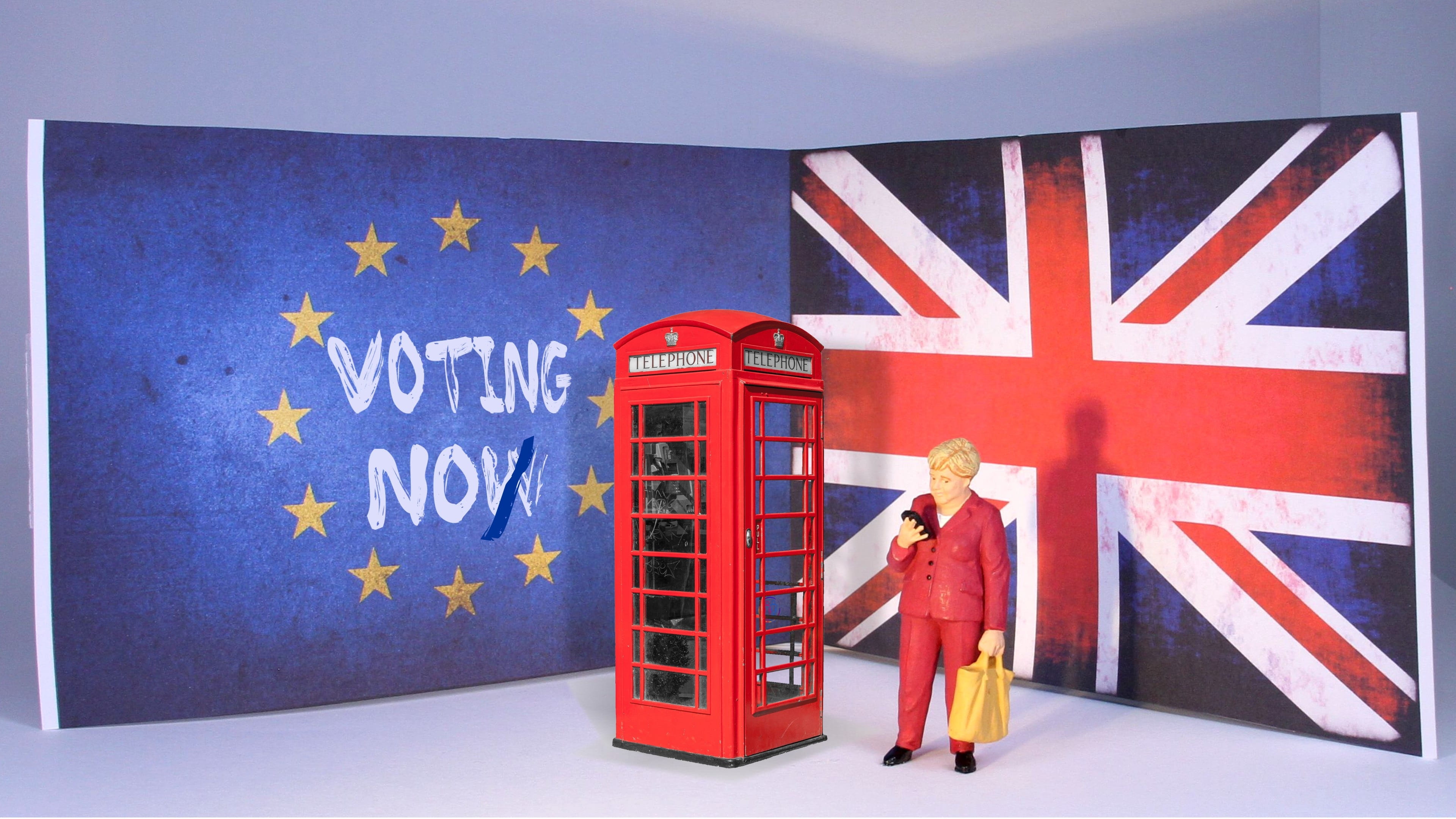 miniature, whereabouts, adult, model construction figure, flag, clothing, forward, outdoors, london, lüttje, patriotism, brexit, european union, england, HD Wallpaper