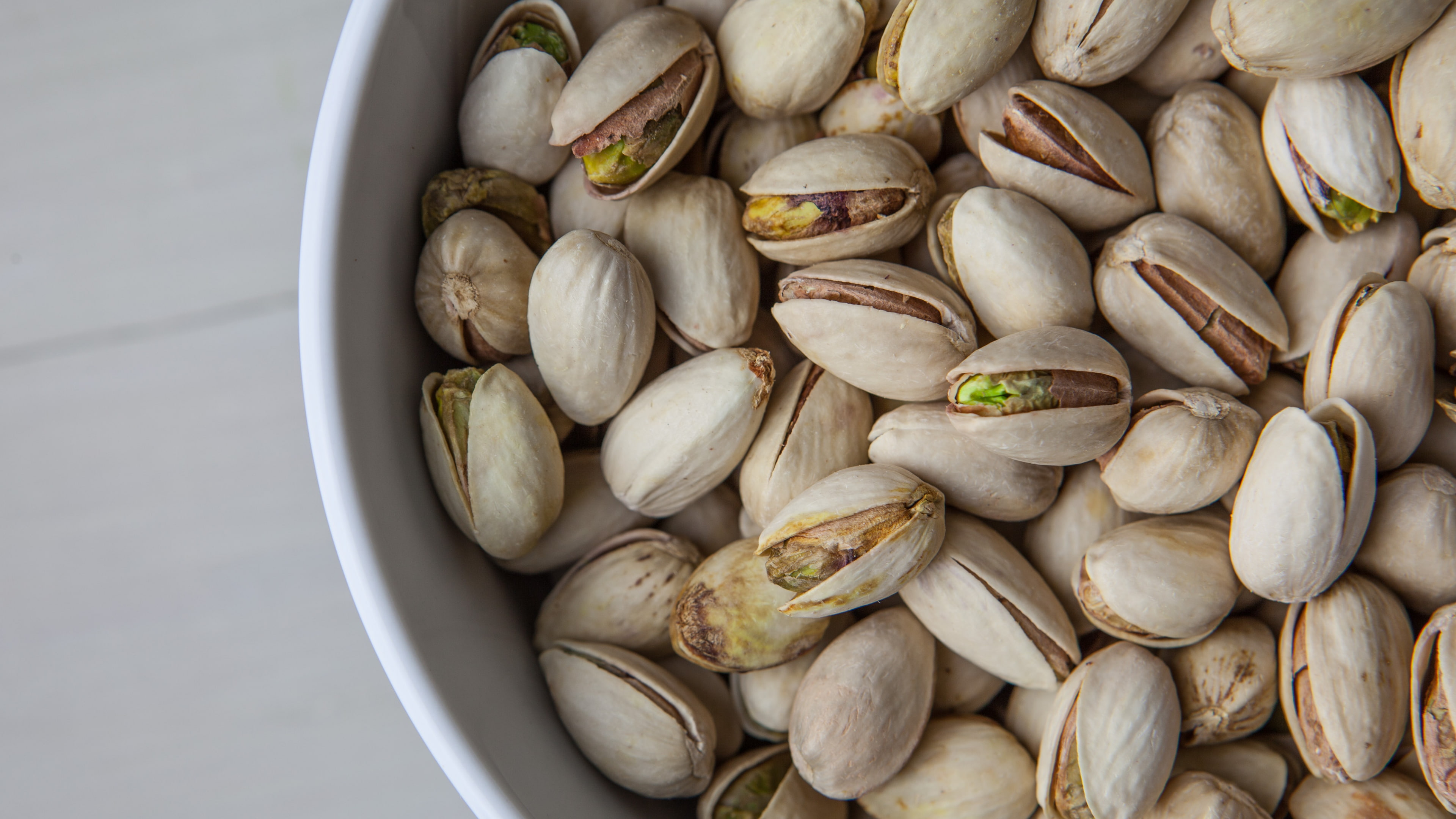 4K, nuts, pistachios, food, HD Wallpaper