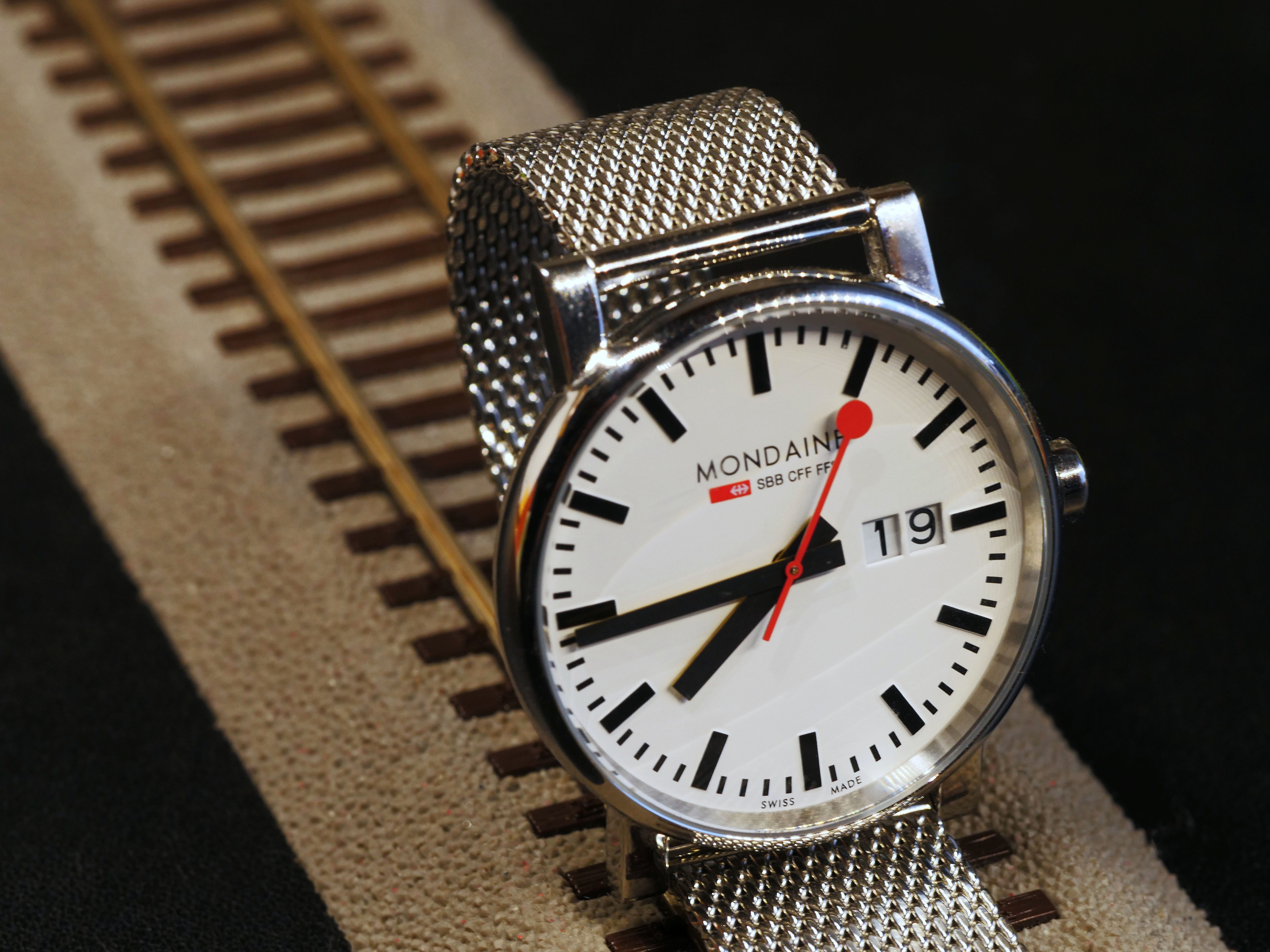 dial, steel, swiss federal railways, railway, official equipment, minute hand, wealth, accuracy, indoors, 5K, cff, deadline, wrist watch, wristwatch, h0, HD Wallpaper