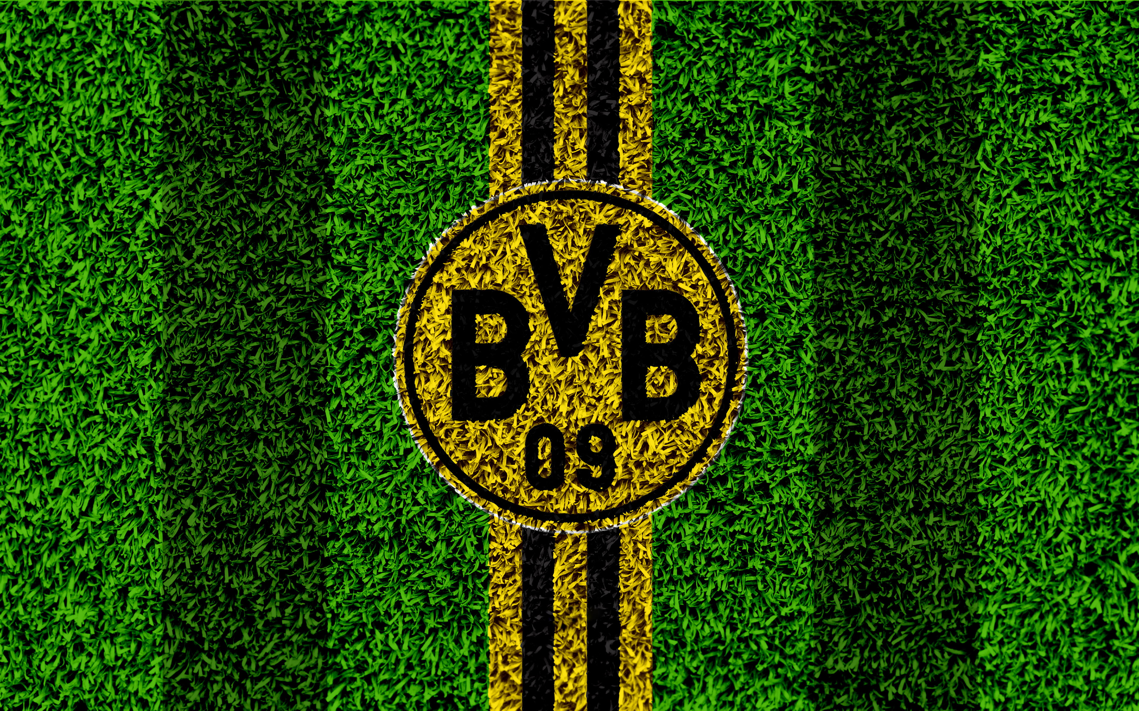 Borussia Dortmund, BVB, Soccer, Emblem, 4K, Logo, HD Wallpaper