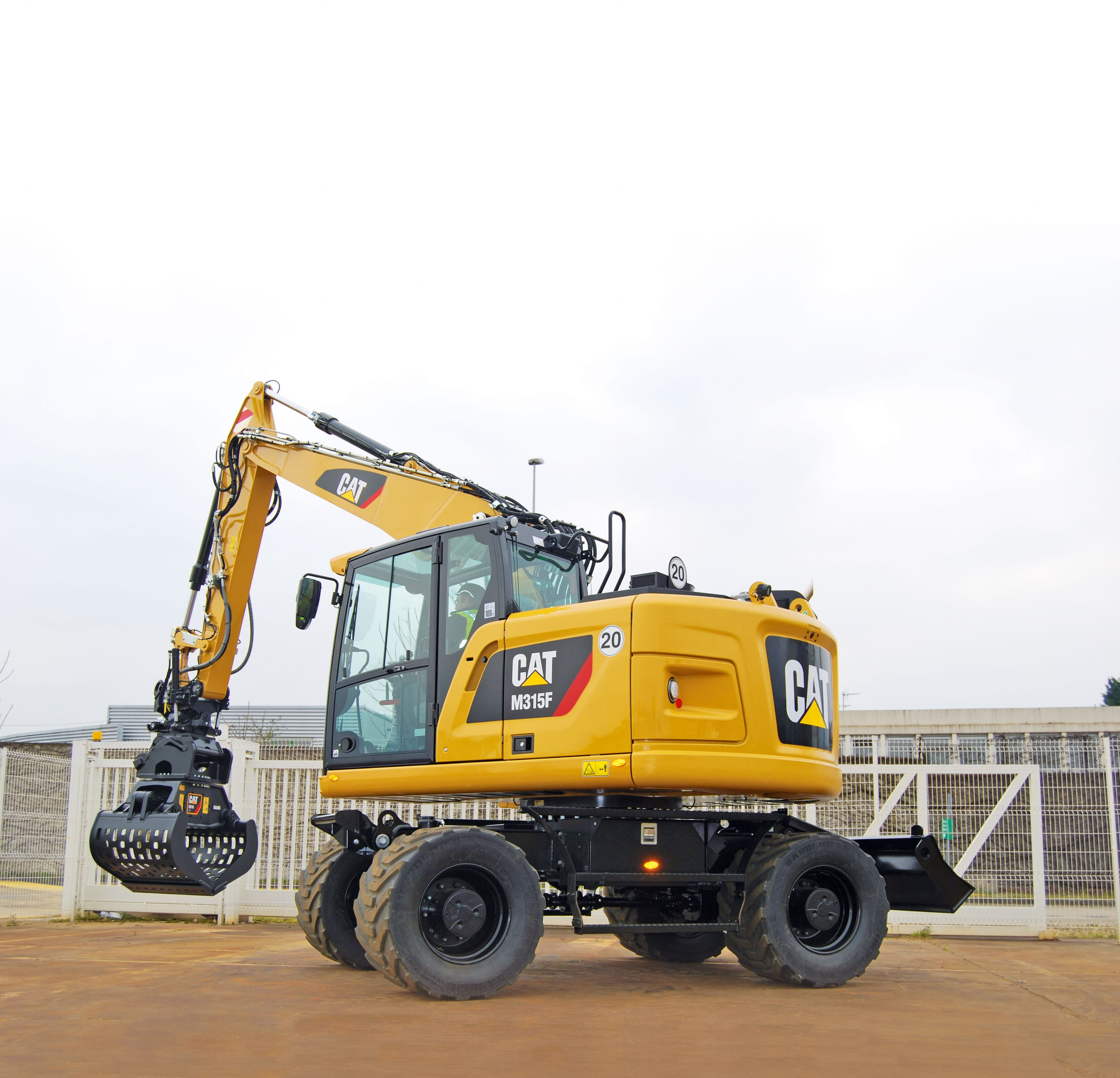 development, industry, cat, no people, industrial equipment, caterpillar, outdoors, land vehicle, earthmoving, commercial land vehicle, day, earth mover, HD Wallpaper