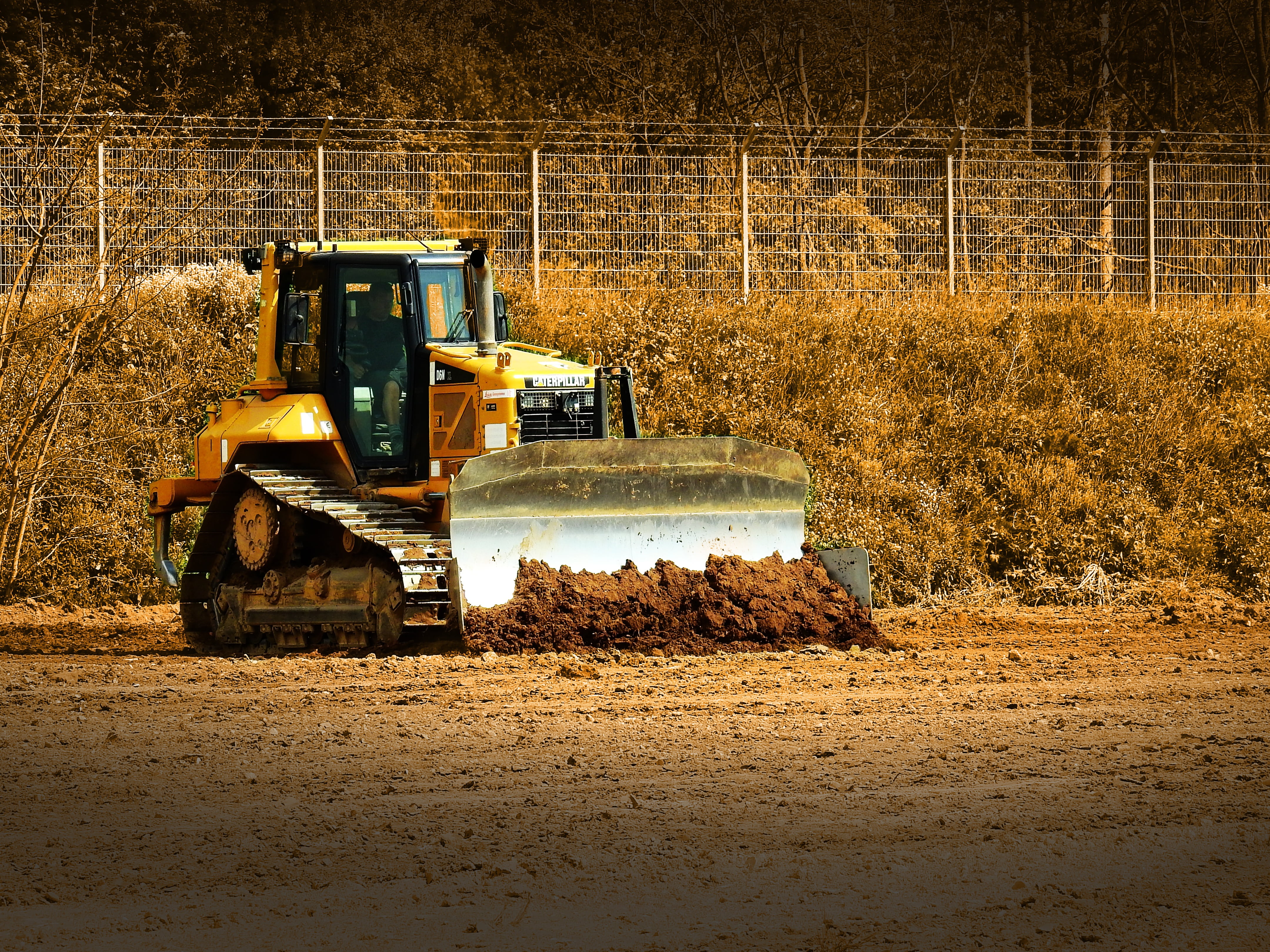 work, excavators, black, leveling, earth construction, equipment, vehicle, working, vehicle Scoop, construction work, technology, digging, mode of transportation, HD Wallpaper