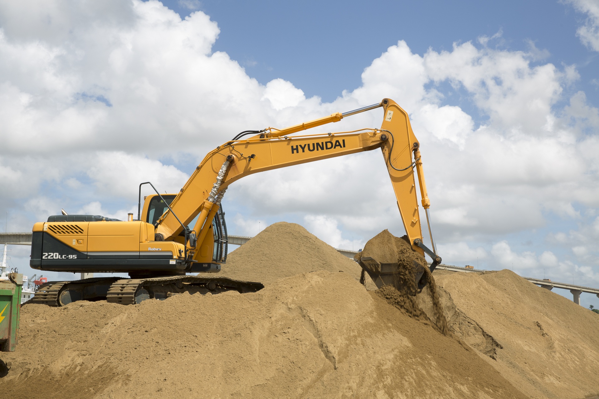 communication, construction industry, development, digger, transportation, machinery, construction site, outdoors, bulldozer, 1080P, excavator, construction machinery, HD Wallpaper
