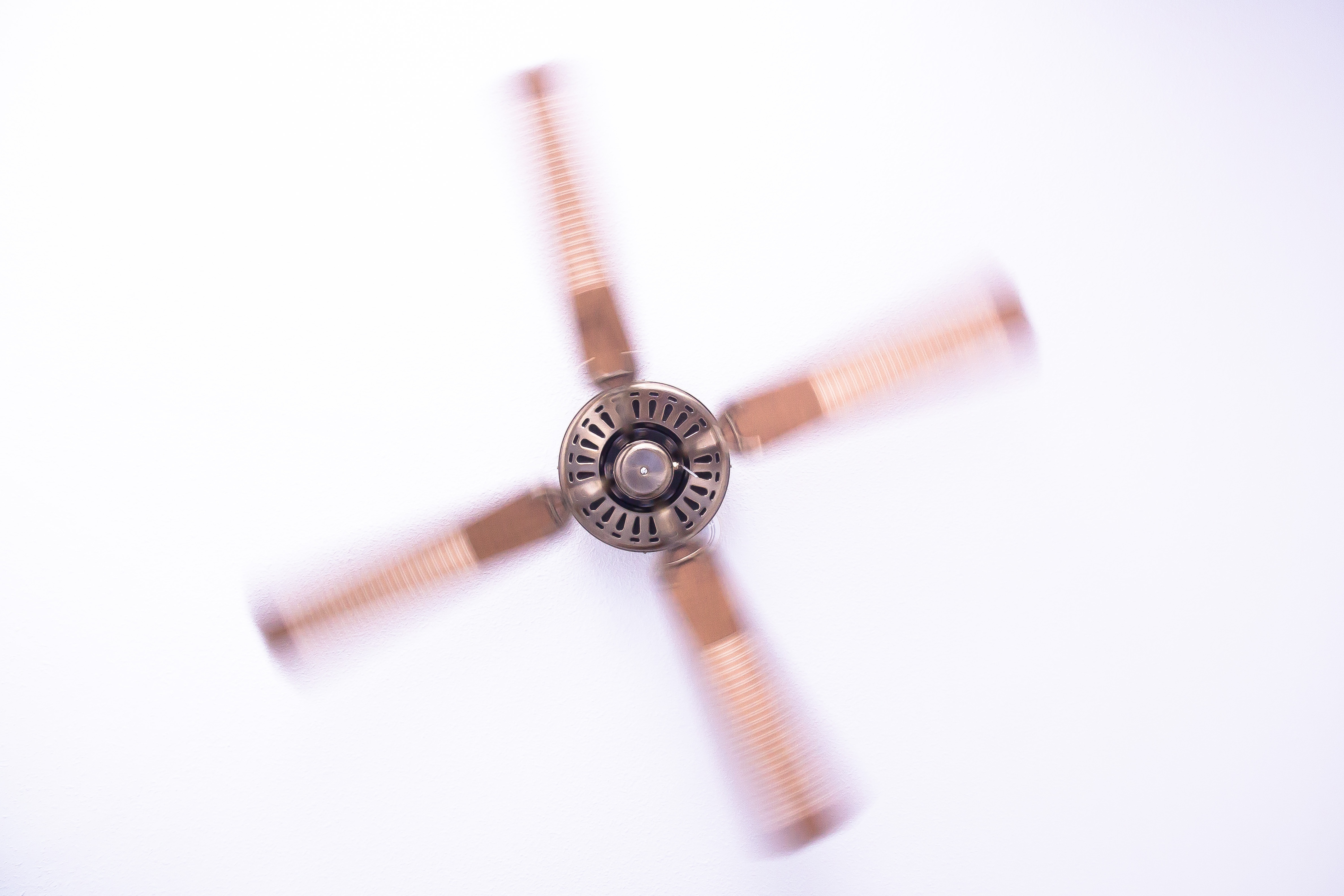 air, fan, metal, accuracy, spinning, blurred motion, no people, circle, convenience, cooling, blow, time, continuous rotation, geometric shape, indoors, HD Wallpaper