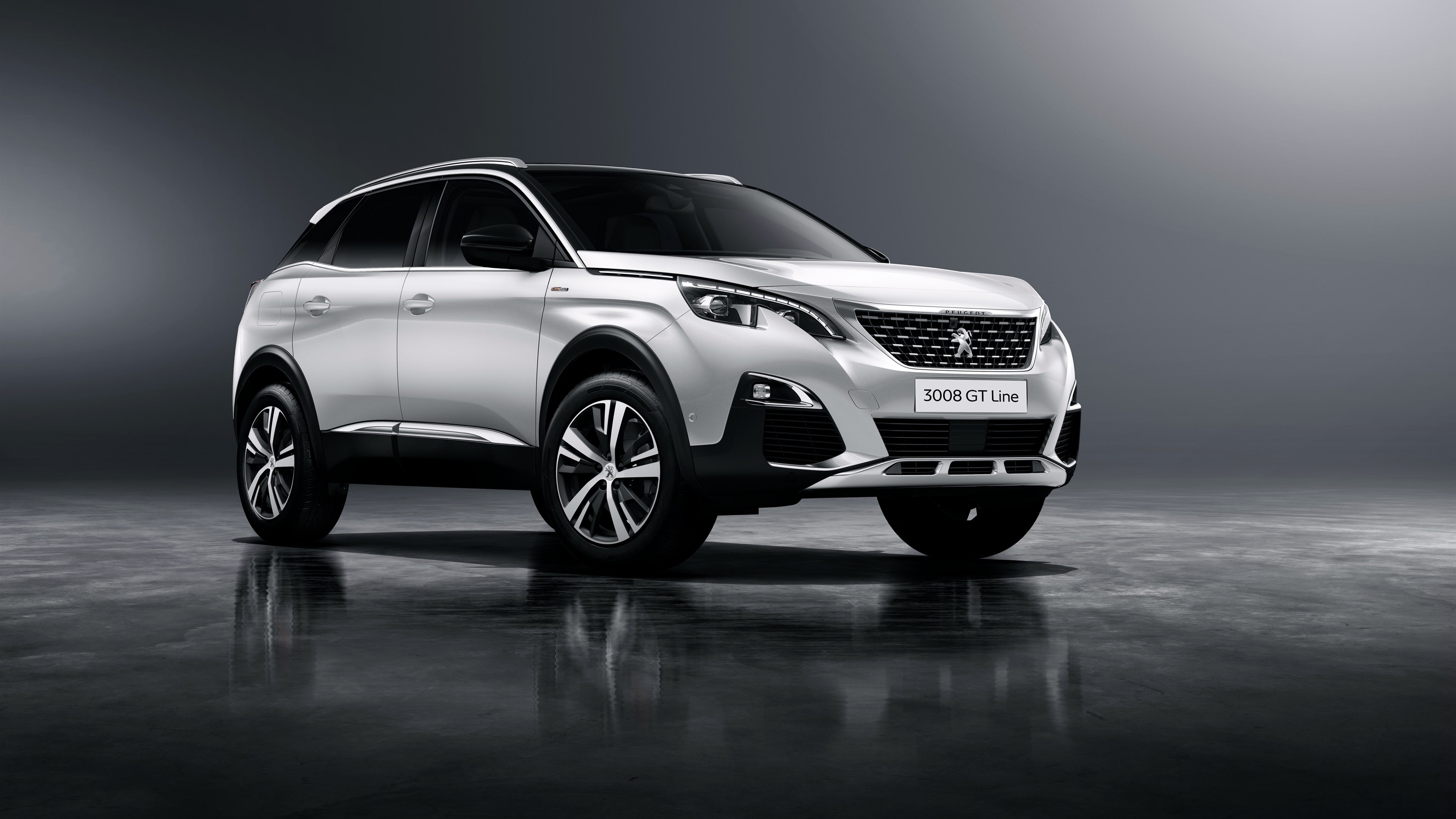 3008, Line, Peugeot, SUV, 4K, Car, GT, HD Wallpaper