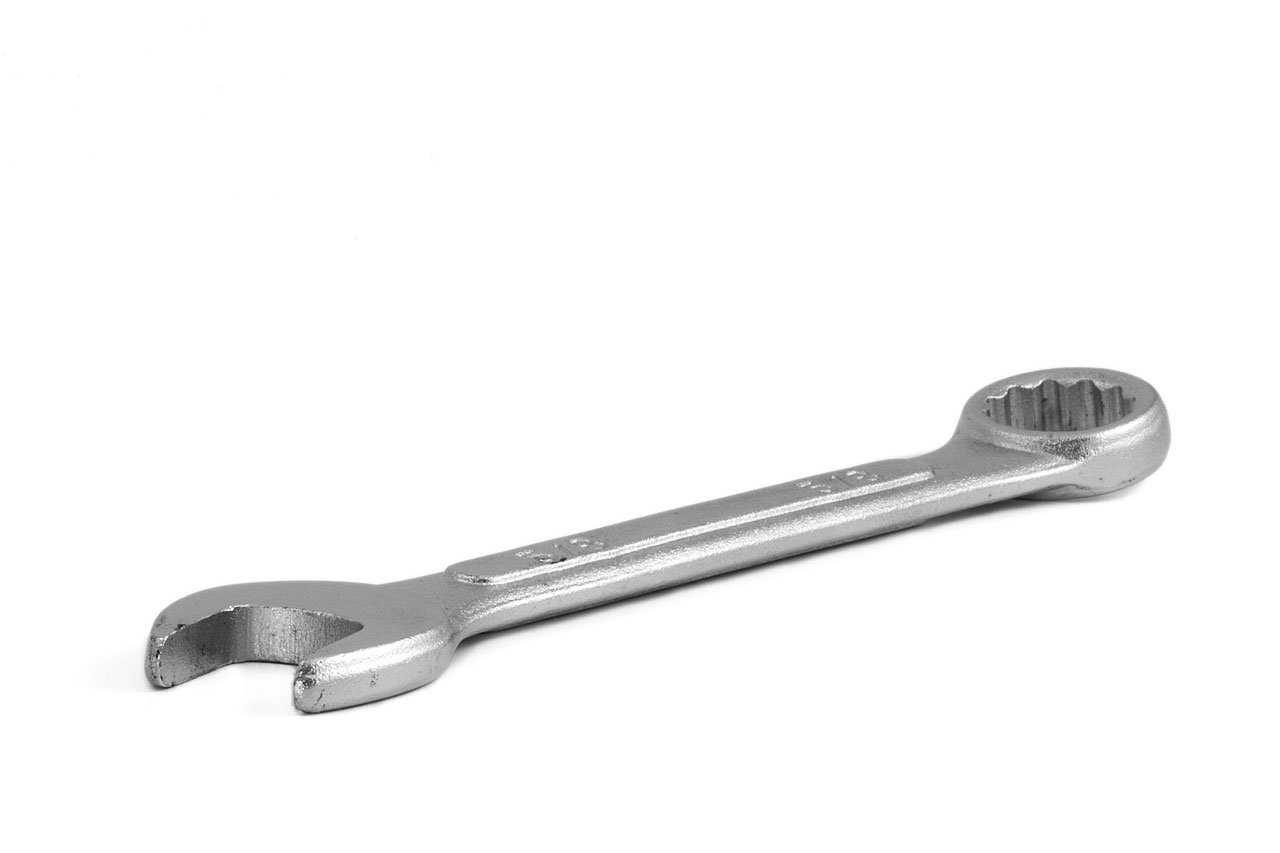 repairing, metal, wrench, cut out, vanadium, close-up, chrome, spanner, combination, studio shot, indoors, copy space, still life, sharp, offset, steel, HD Wallpaper
