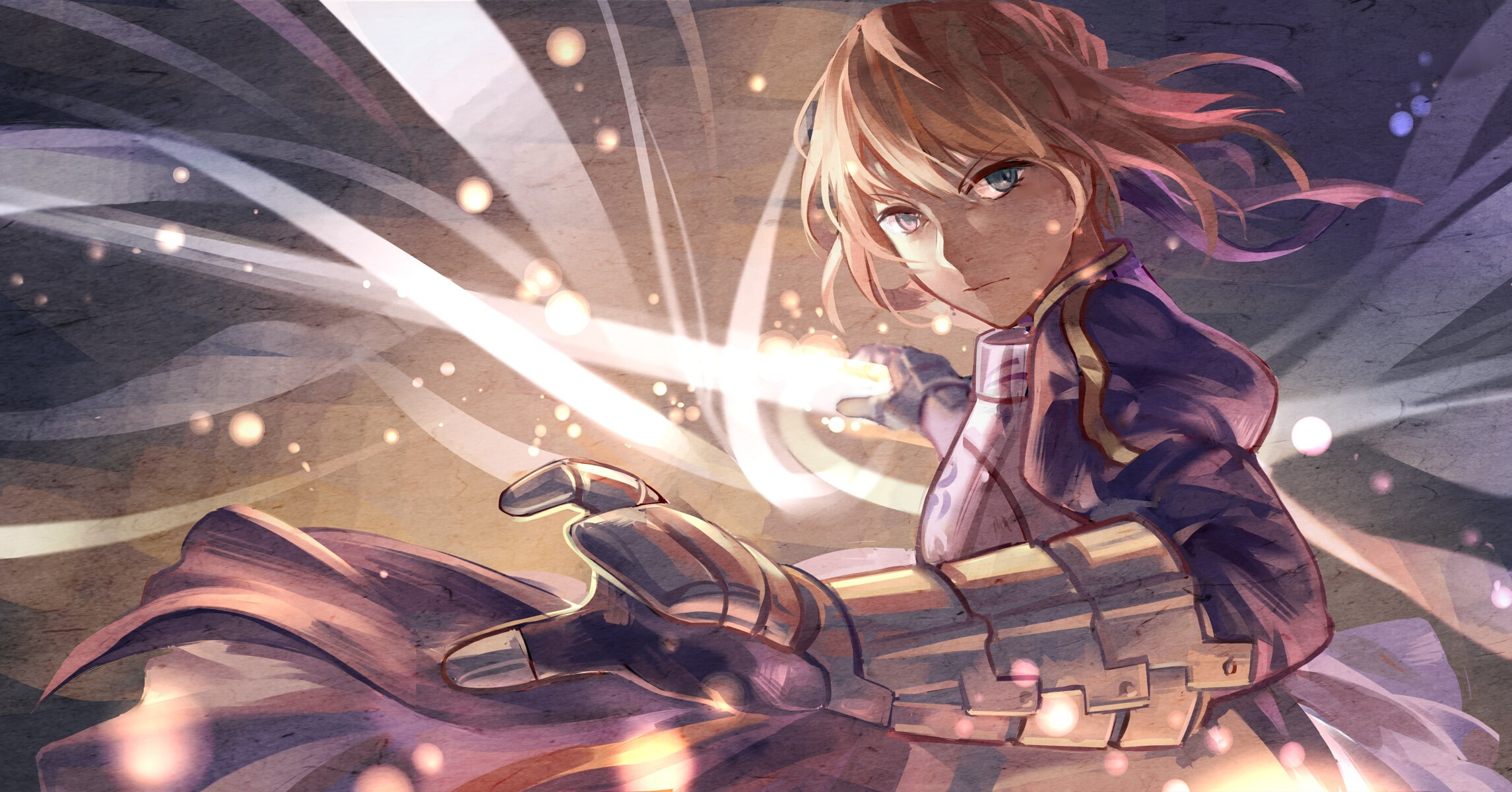 one person, real people, protection, Fate Series, holding, safety, motion, occupation, working, blurred motion, indoors, hairstyle, illuminated, metal, HD Wallpaper