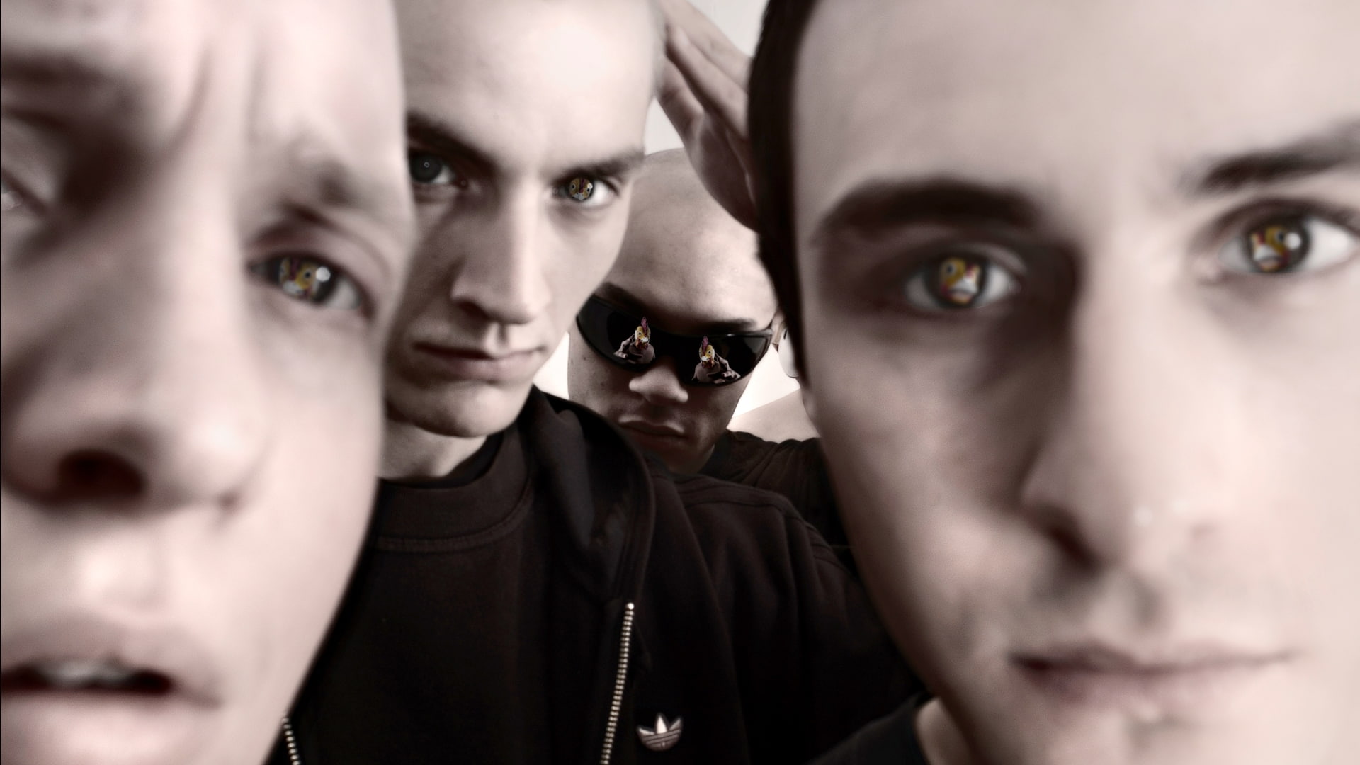 kiz, faces, 1080P, look, HD Wallpaper