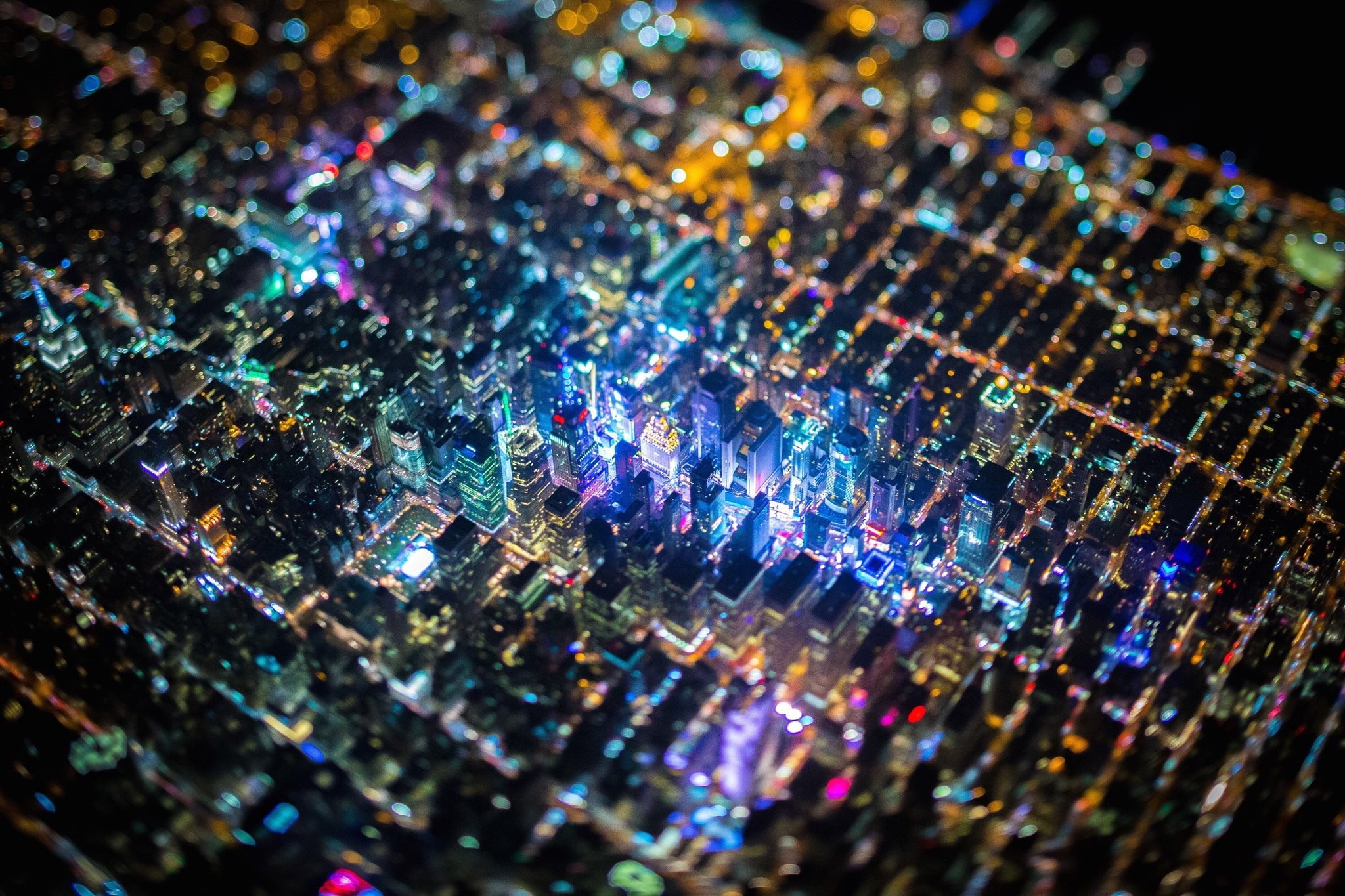 light - natural phenomenon, close-up, high angle view, backgrounds, full frame, pattern, light, glowing, Vincent Laforet, selective focus, illuminated, HD Wallpaper