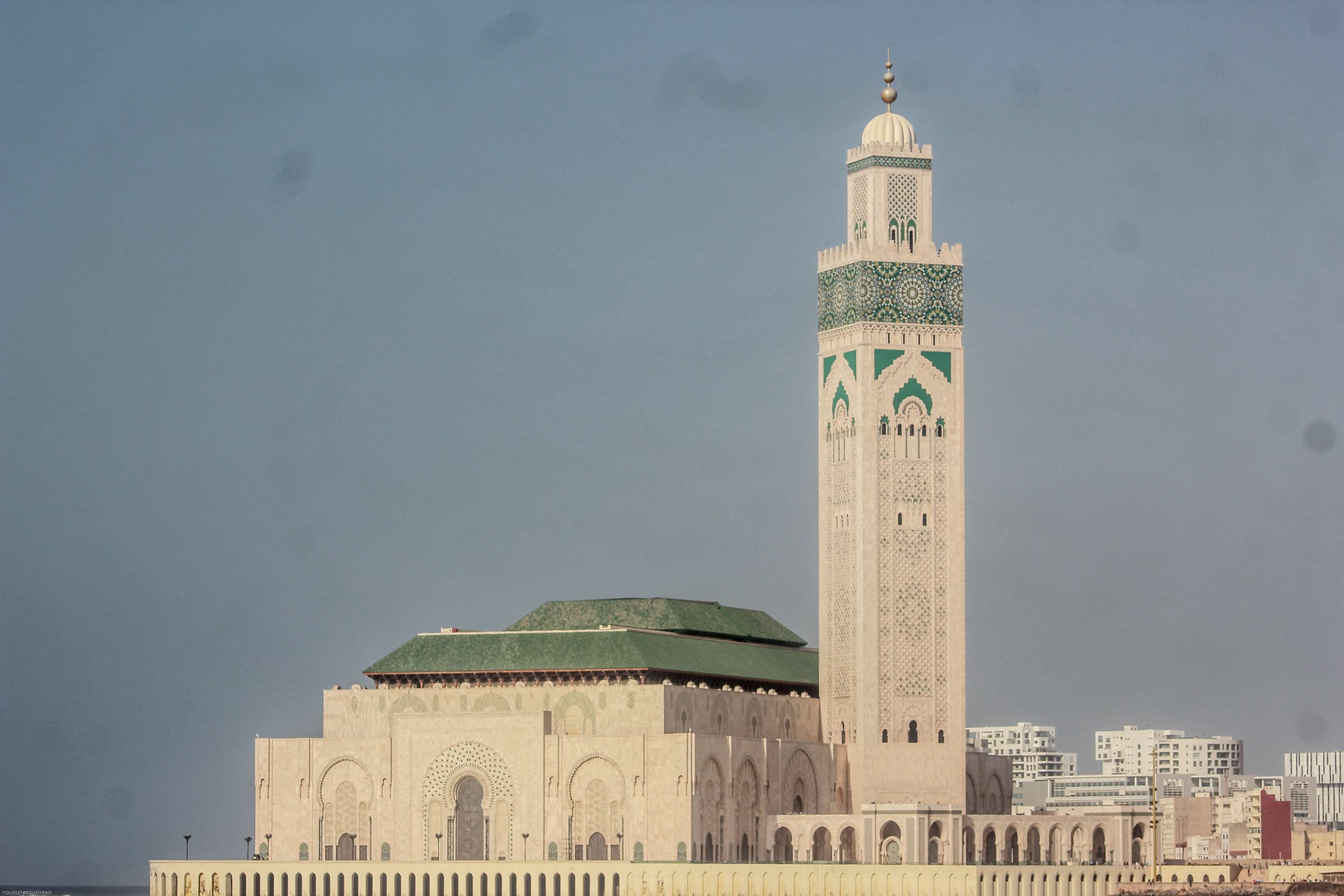 nature, building, tourism, 4K, built structure, government, city, travel, mosque, sky, building exterior, ii, morocco, travel destinations, day, architecture, HD Wallpaper